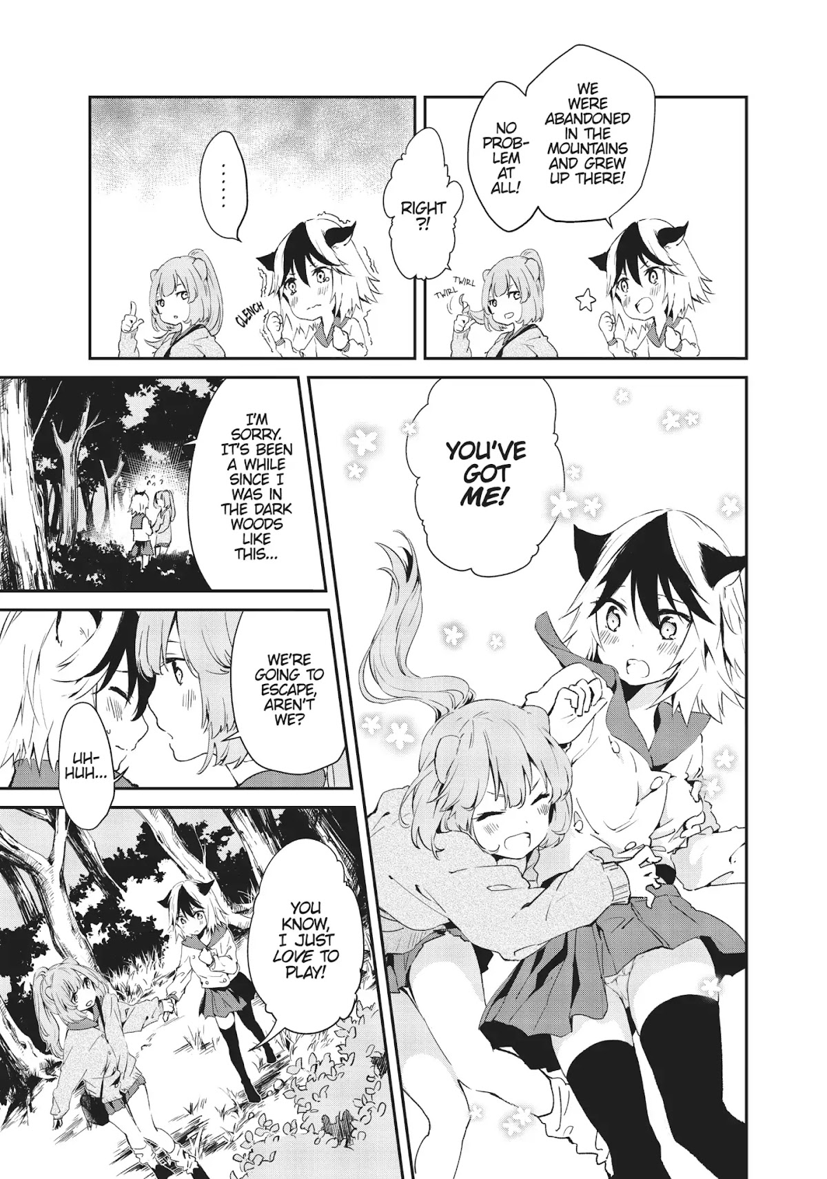 DNA wa Oshiete Kurenai Chapter 6 page 5 - Chapter 6: Girls in the Woods