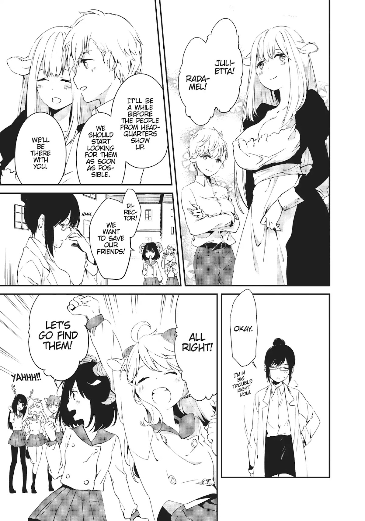 DNA wa Oshiete Kurenai Chapter 6 page 9 - Chapter 6: Girls in the Woods