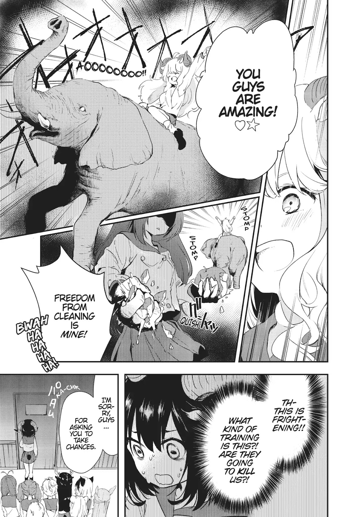 DNA wa Oshiete Kurenai Chapter 7 page 12 - Chapter 7: Girls and Victory (Part 1)