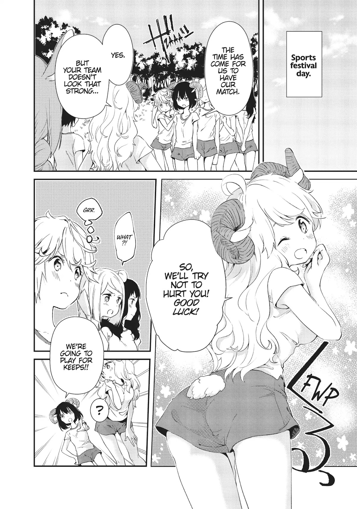 DNA wa Oshiete Kurenai Chapter 7 page 17 - Chapter 7: Girls and Victory (Part 1)