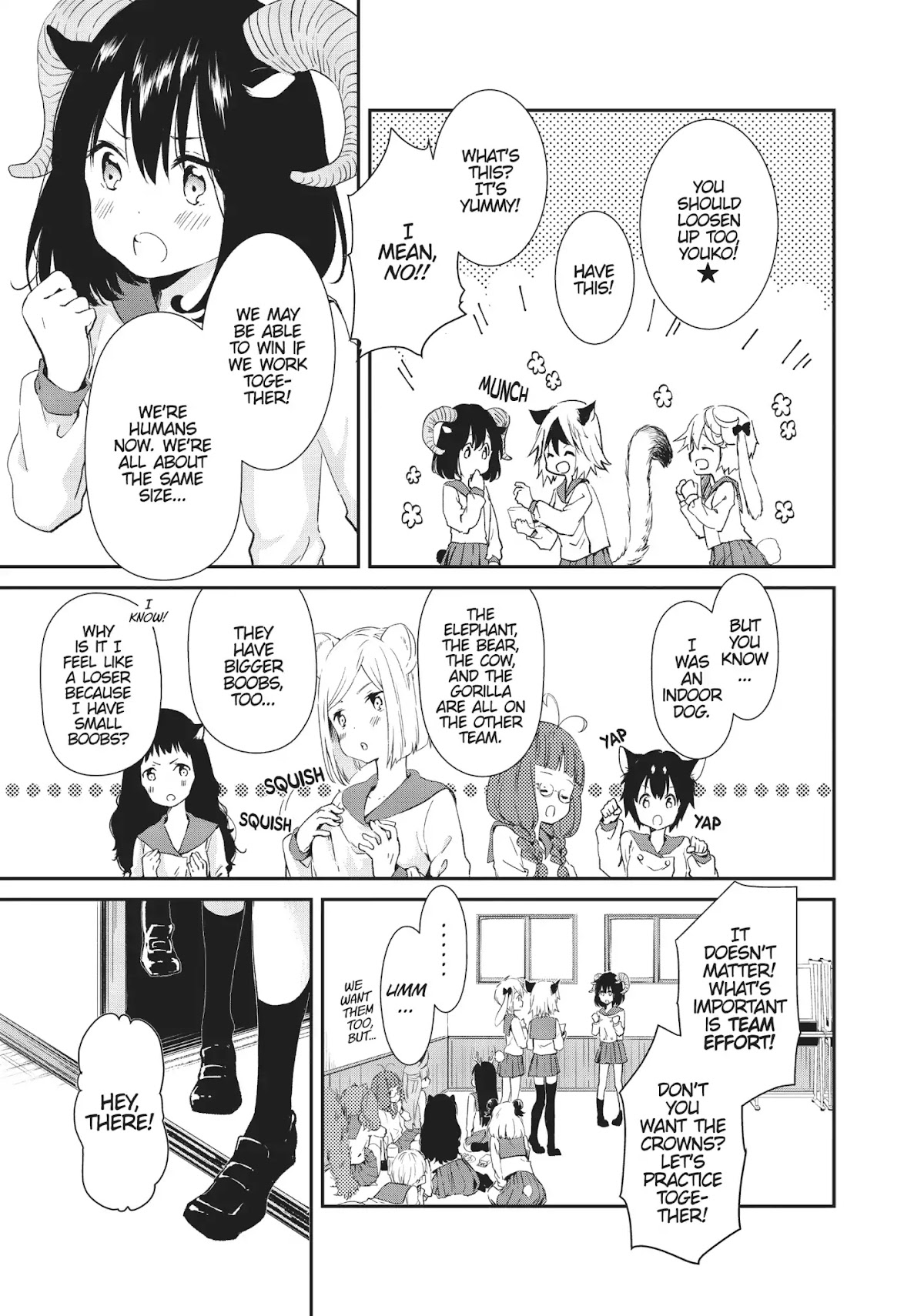 DNA wa Oshiete Kurenai Chapter 7 page 8 - Chapter 7: Girls and Victory (Part 1)