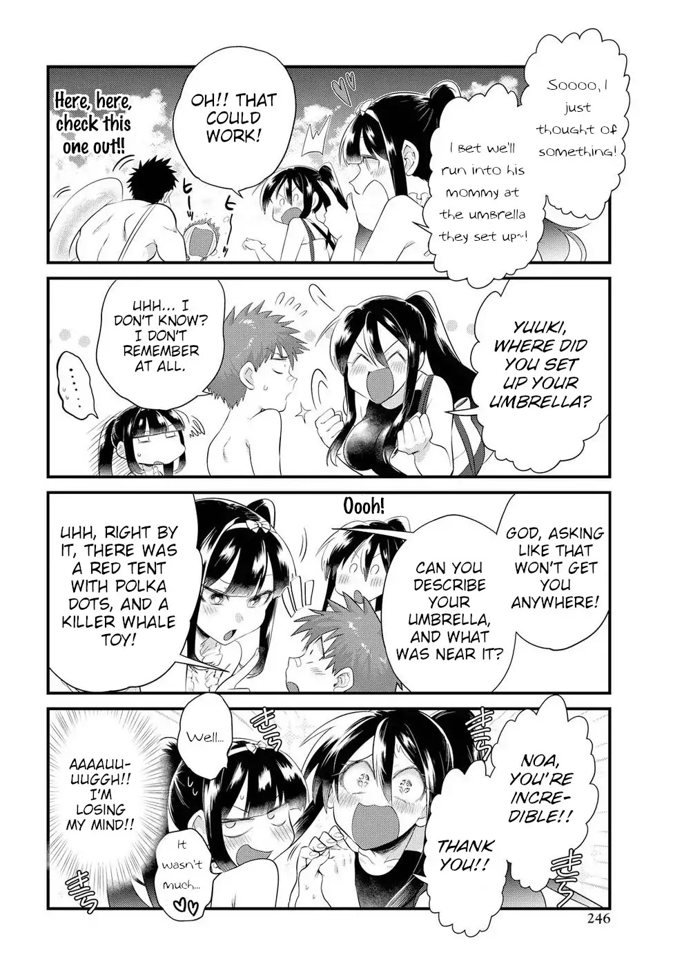 Do Chokkyuu Kareshi x Kanojo Chapter 11 page 14 - Chapter 11: Gals on the Beach! (Bottom)
