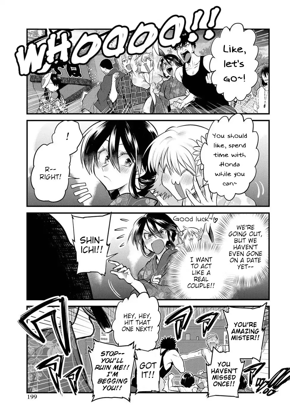 Do Chokkyuu Kareshi x Kanojo Chapter 15 page 7 - Chapter 15: You and I and the Summer Festival