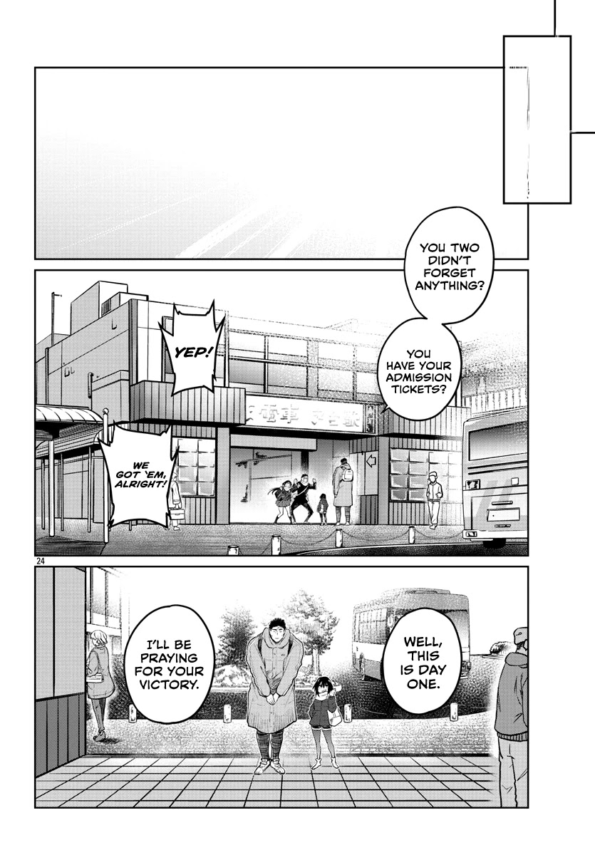 Do Chokkyuu Kareshi x Kanojo Chapter 37 page 25 - Chapter 37: Love Blooming on the Exam Battlefield