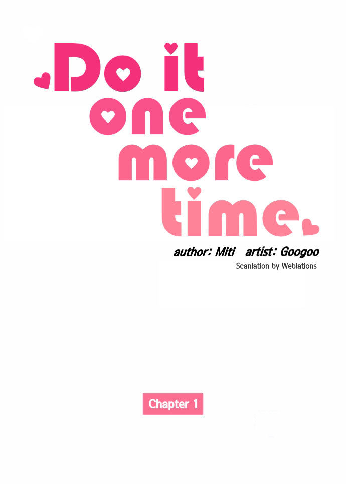 Do It One More Time Chapter 1 page 2 - Chapter 1