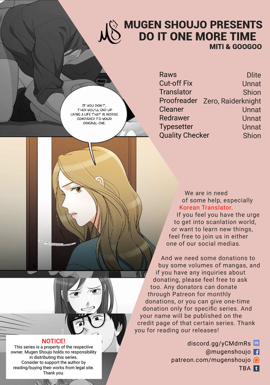 Do It One More Time Chapter 25 page 1 - Chapter 25