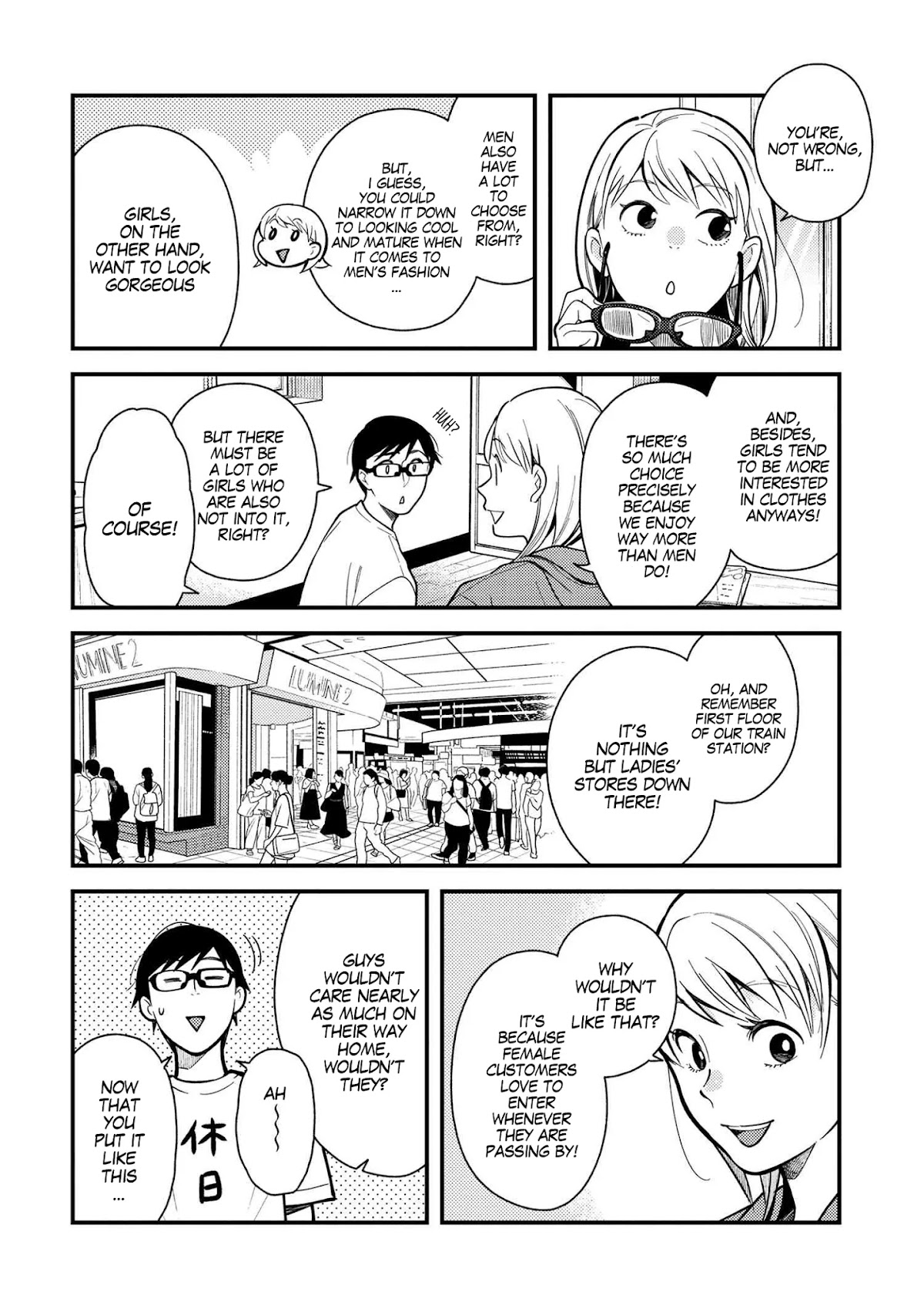 Do it this way if you wear the clothes for ladies' Chapter 1 page 4 - Chapter 1: Ladies' Fashion is Fun!