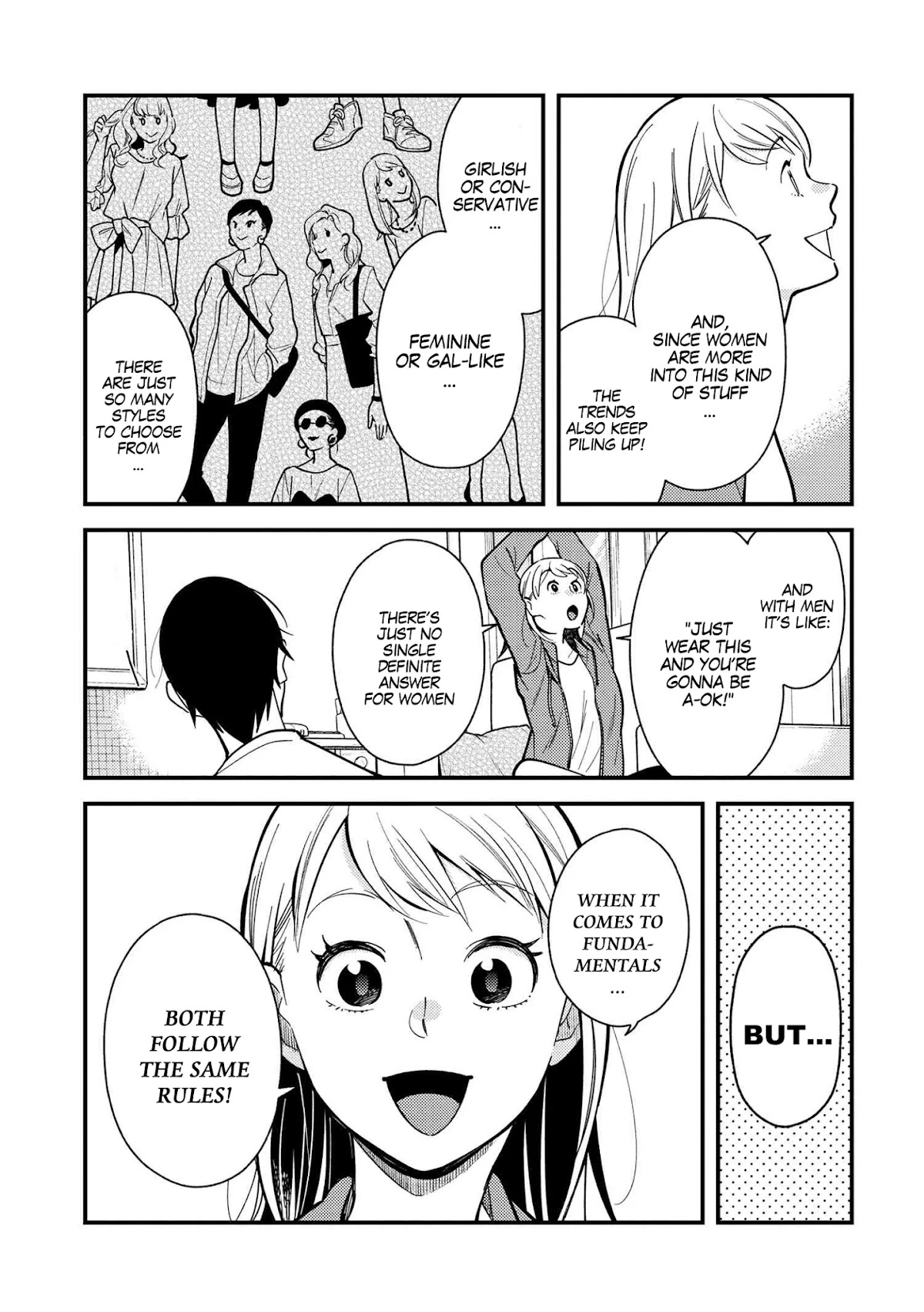 Do it this way if you wear the clothes for ladies' Chapter 1 page 5 - Chapter 1: Ladies' Fashion is Fun!