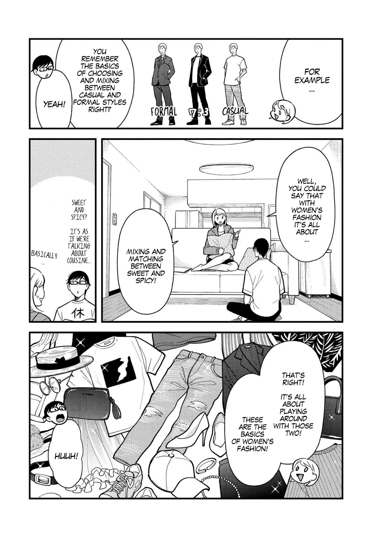 Do it this way if you wear the clothes for ladies' Chapter 1 page 6 - Chapter 1: Ladies' Fashion is Fun!