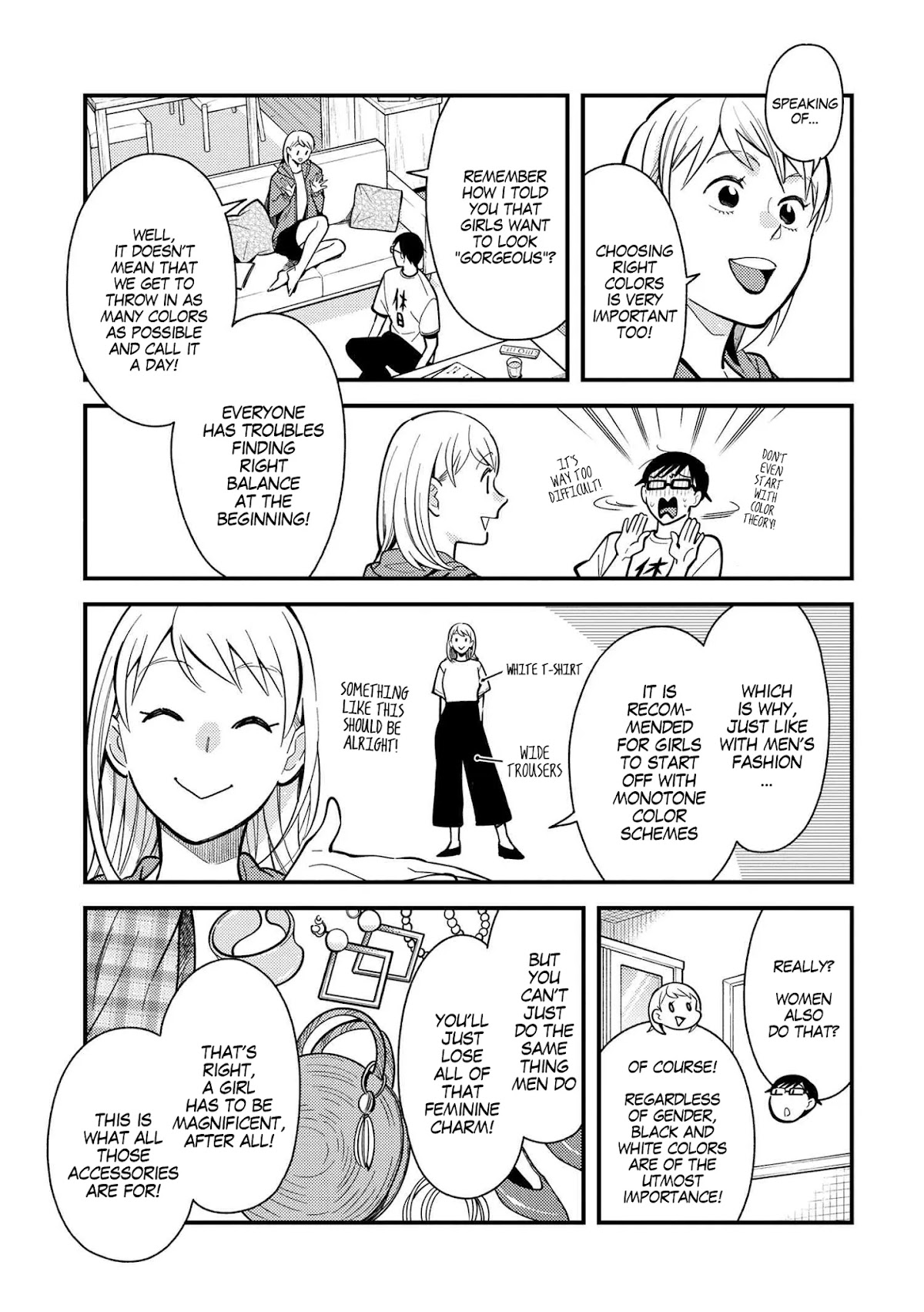 Do it this way if you wear the clothes for ladies' Chapter 1 page 7 - Chapter 1: Ladies' Fashion is Fun!