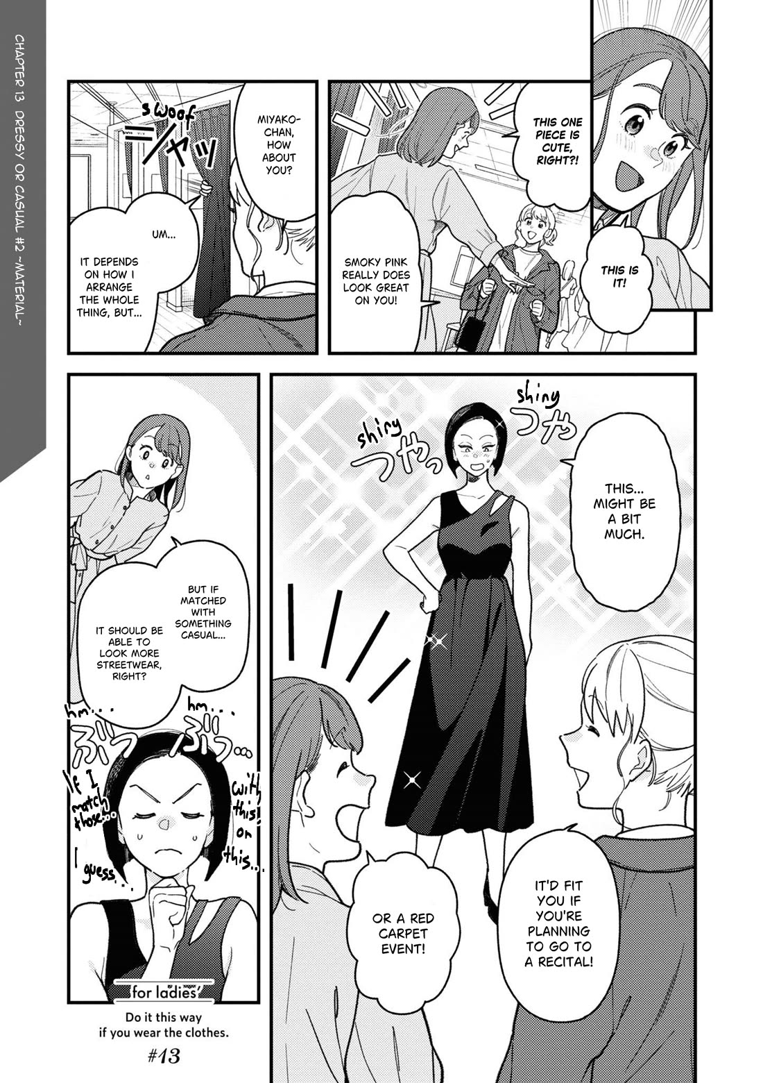 Do it this way if you wear the clothes for ladies' Chapter 13 page 1 - Chapter 13