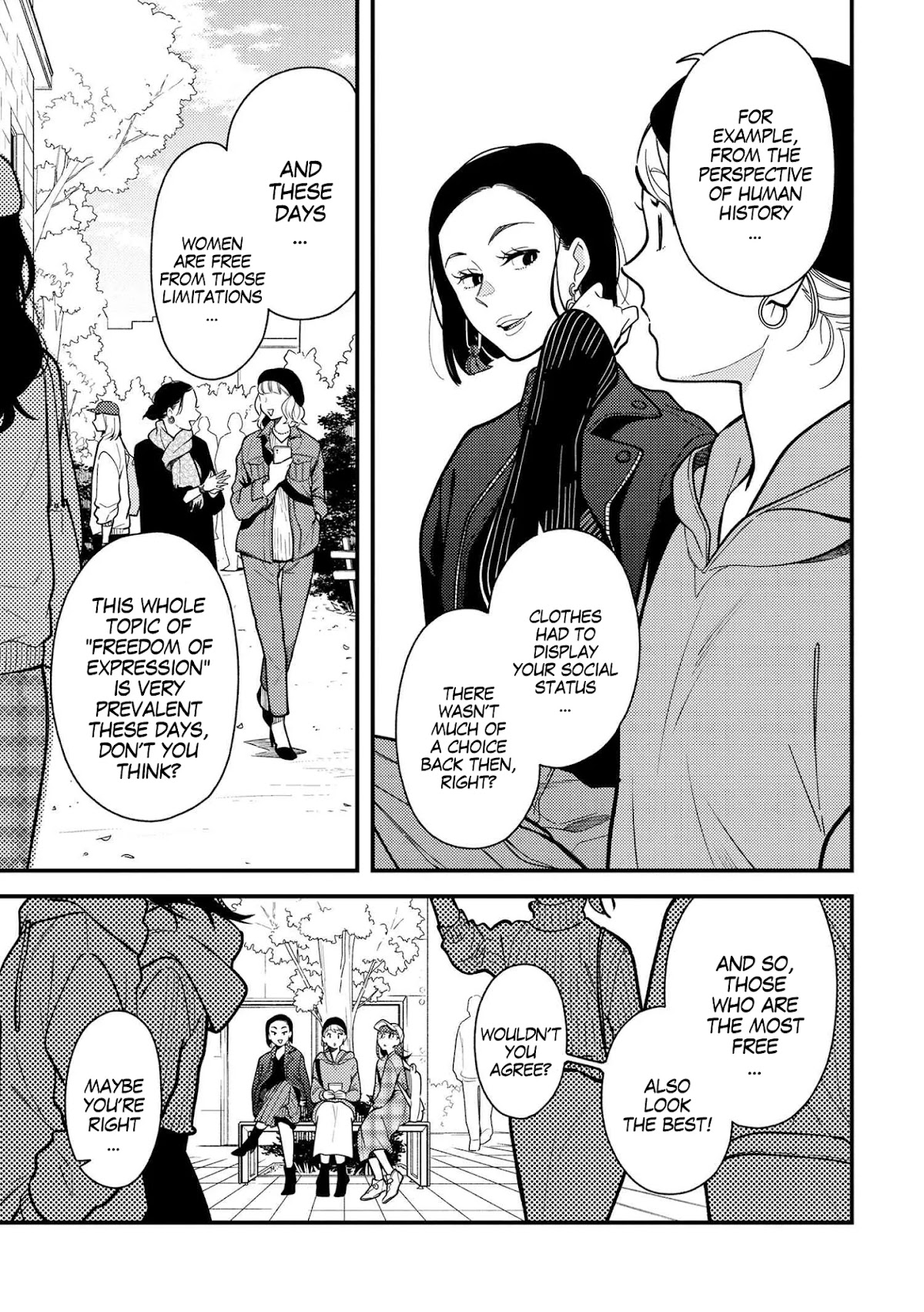 Do it this way if you wear the clothes for ladies' Chapter 2 page 7 - Chapter 2: Our Journey To Dress Freely Starts Now!