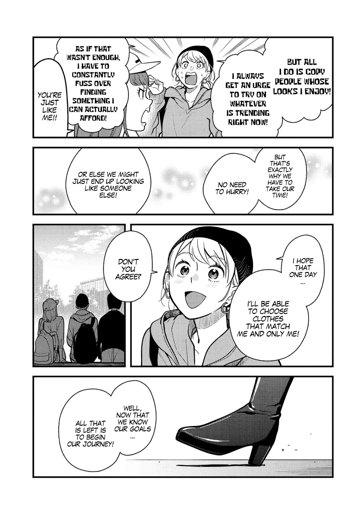 Do it this way if you wear the clothes for ladies' Chapter 2 page 9 - Chapter 2: Our Journey To Dress Freely Starts Now!