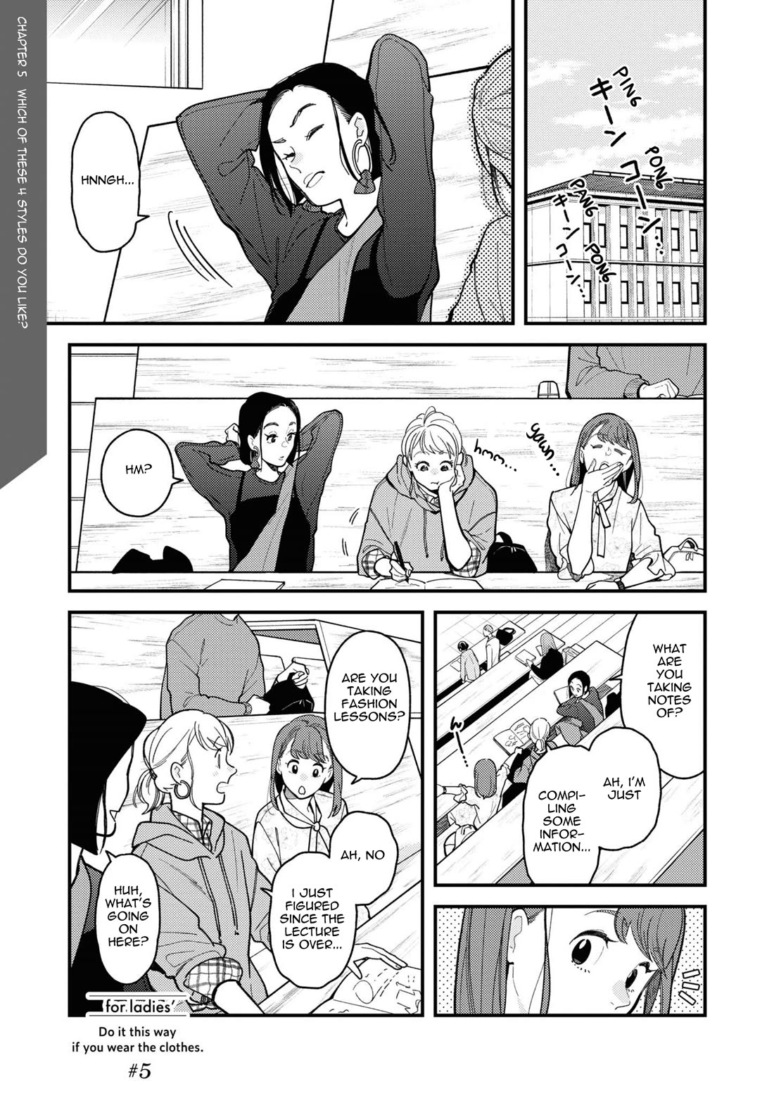 Do it this way if you wear the clothes for ladies' Chapter 5 page 1 - Chapter 5