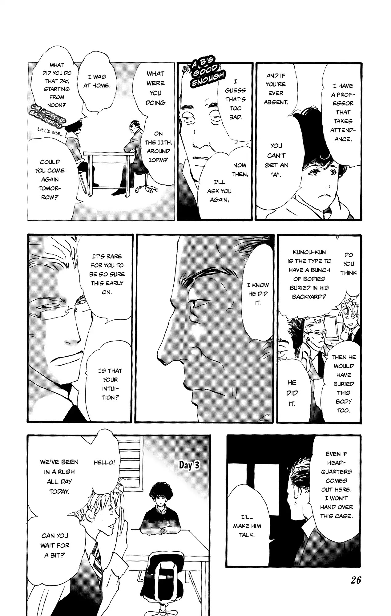 Do Not Say Mystery Chapter 1 page 25 - Chapter 1: The Only Suspect