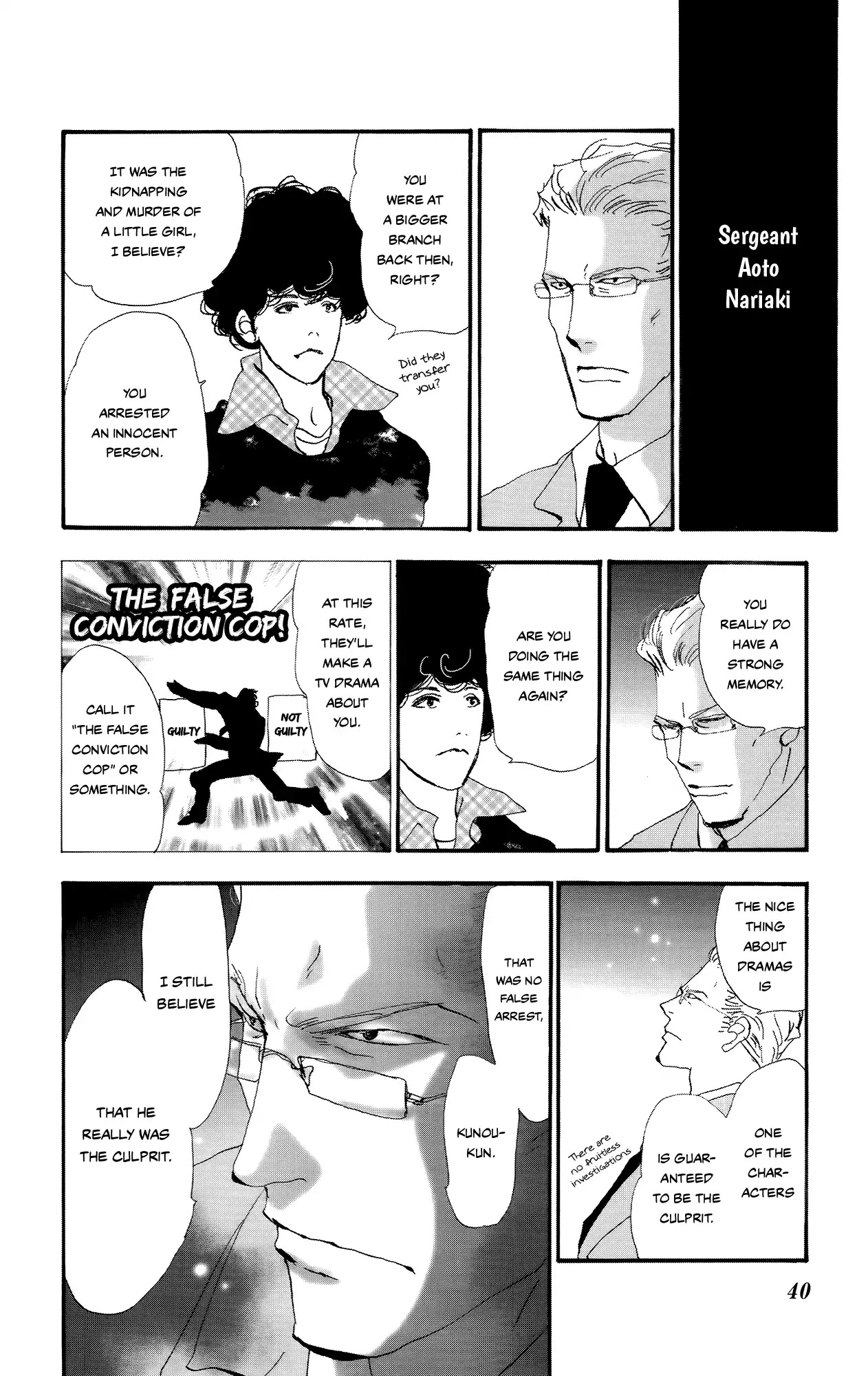 Do Not Say Mystery Chapter 1 page 39 - Chapter 1: The Only Suspect