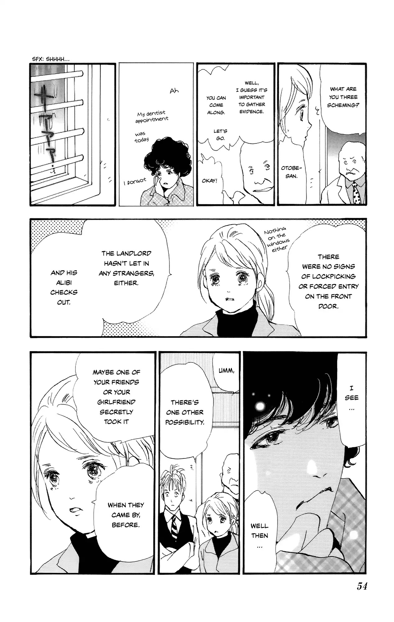 Do Not Say Mystery Chapter 1 page 53 - Chapter 1: The Only Suspect