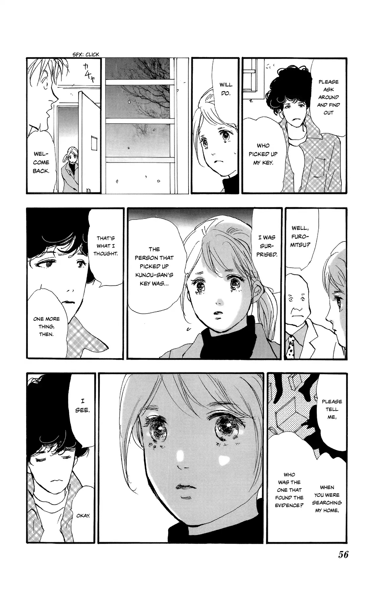 Do Not Say Mystery Chapter 1 page 55 - Chapter 1: The Only Suspect