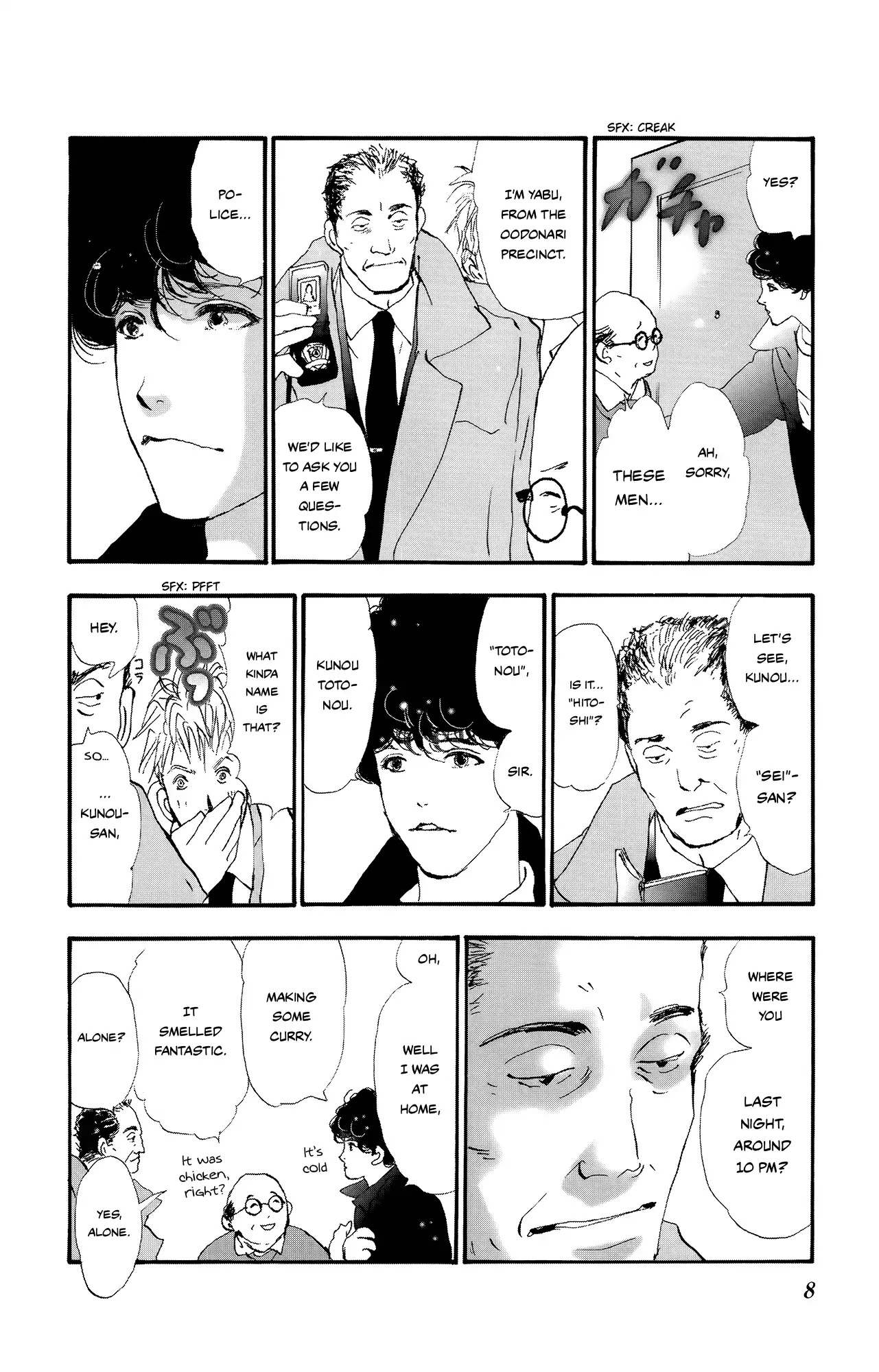 Do Not Say Mystery Chapter 1 page 7 - Chapter 1: The Only Suspect