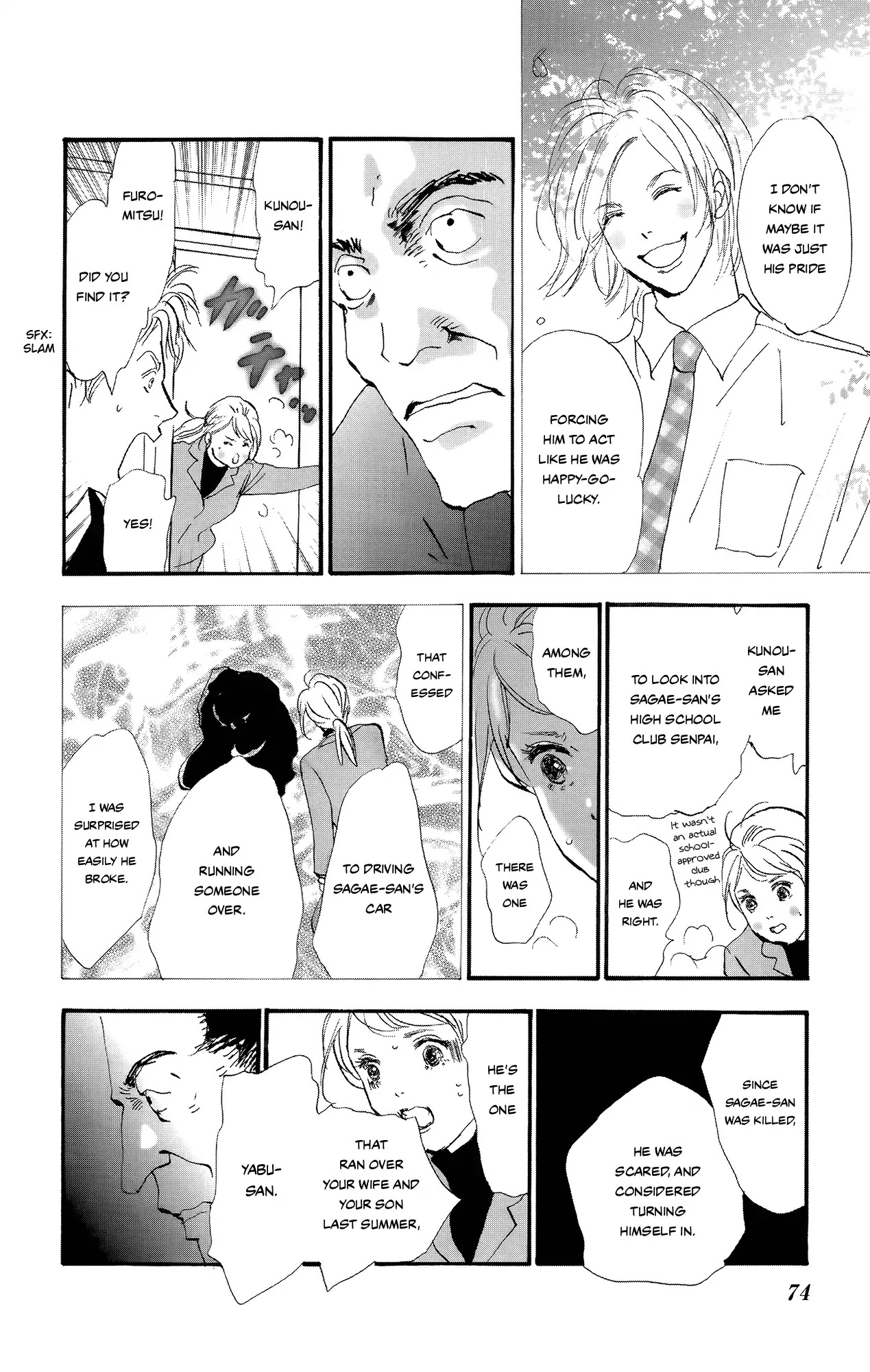 Do Not Say Mystery Chapter 1 page 73 - Chapter 1: The Only Suspect
