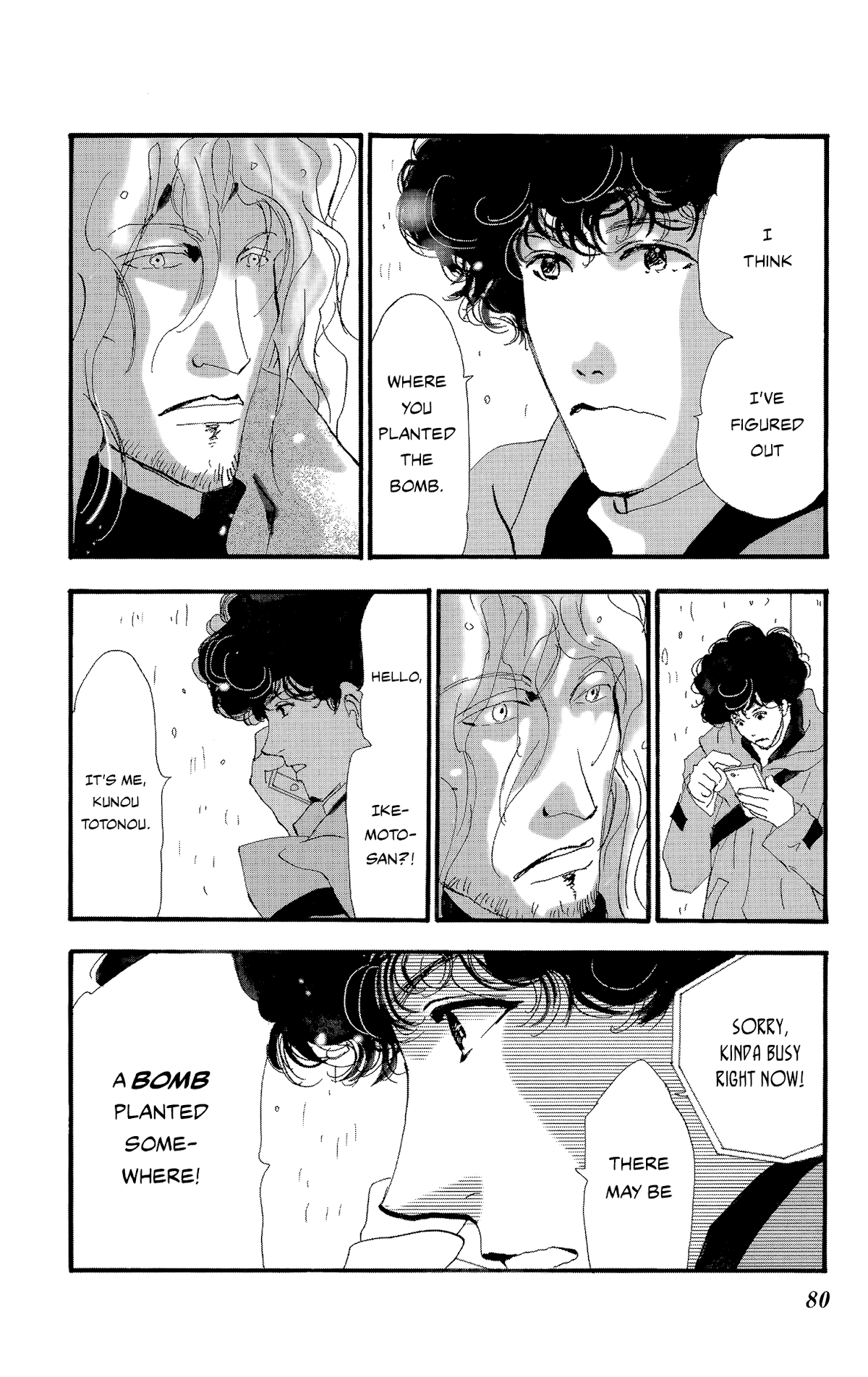 Do Not Say Mystery Chapter 11 page 35 - Chapter 11: Talking up a Storm