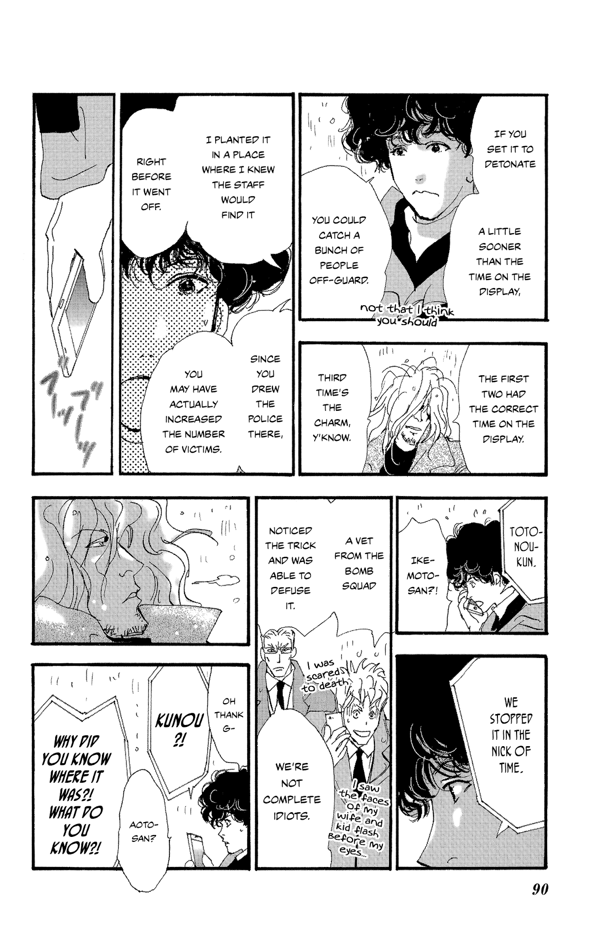 Do Not Say Mystery Chapter 11 page 45 - Chapter 11: Talking up a Storm