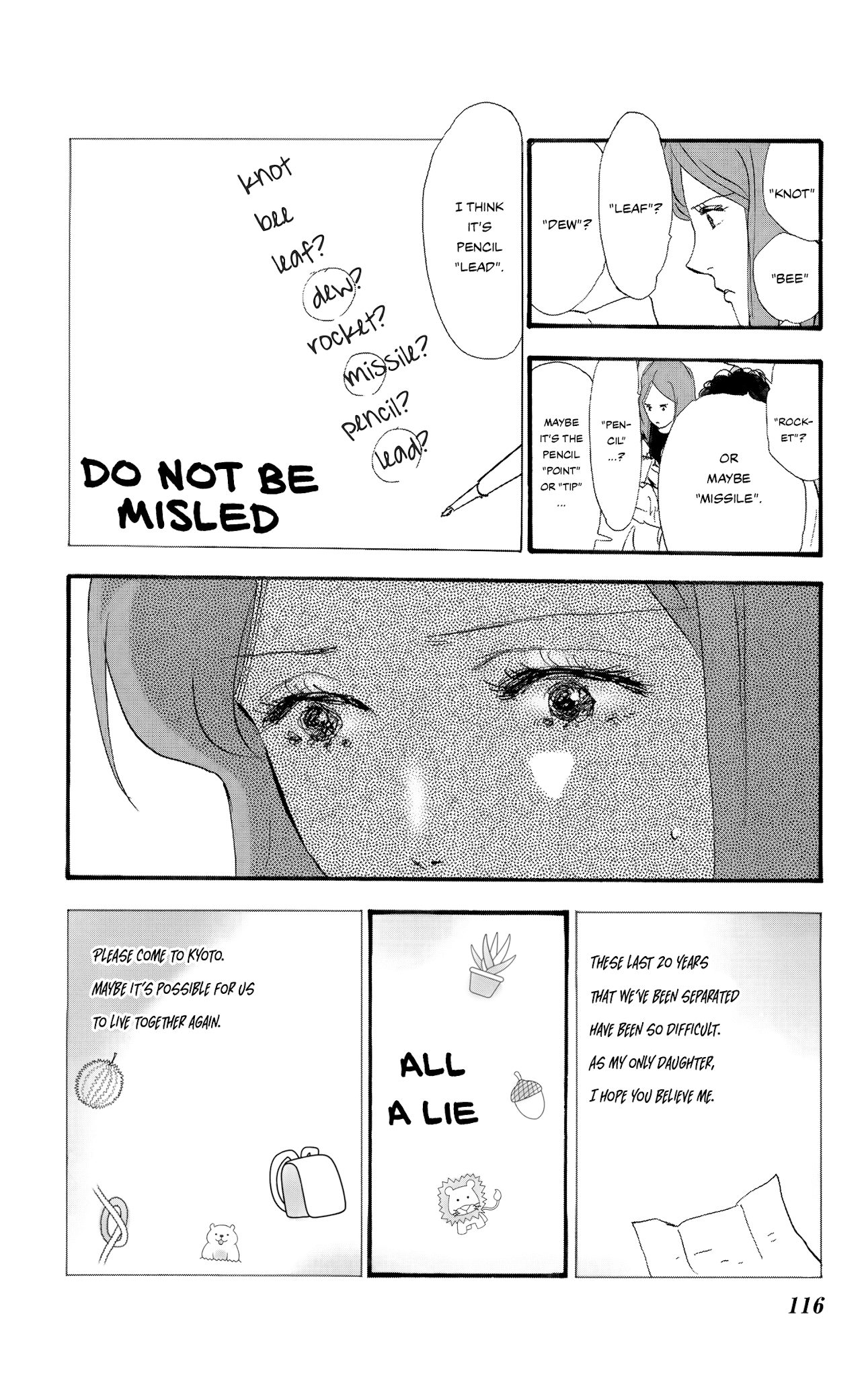 Do Not Say Mystery Chapter 4.1 page 11 - Chapter 4.1: Between Train Lines [Localized]