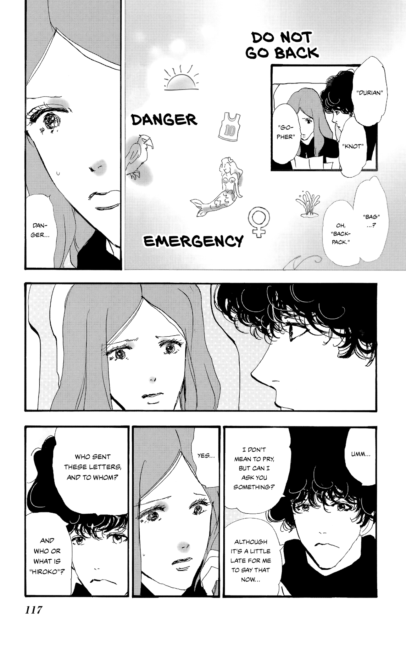 Do Not Say Mystery Chapter 4.1 page 12 - Chapter 4.1: Between Train Lines [Localized]