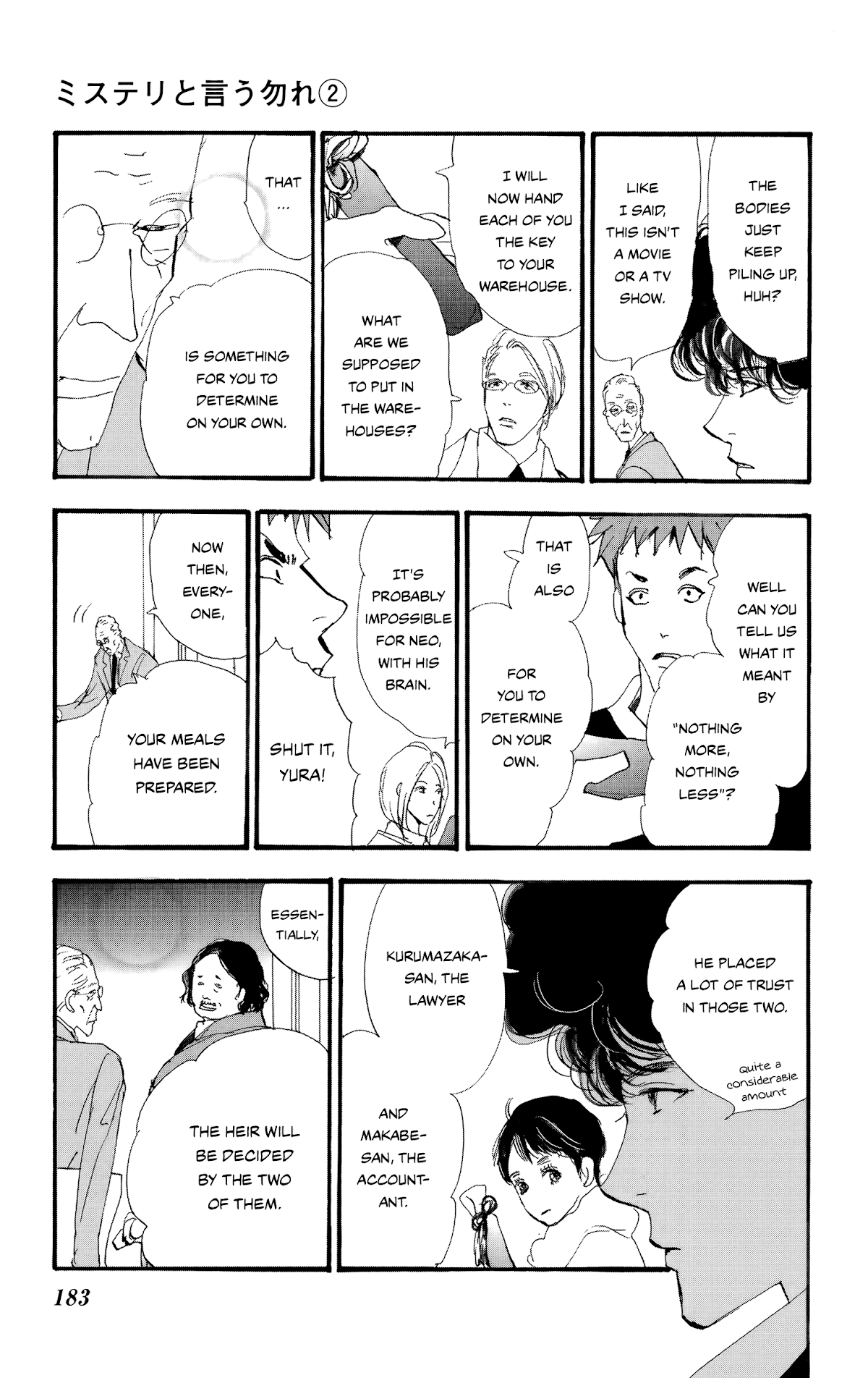 Do Not Say Mystery Chapter 5 page 37 - Chapter 5: The Expected and the Unexpected