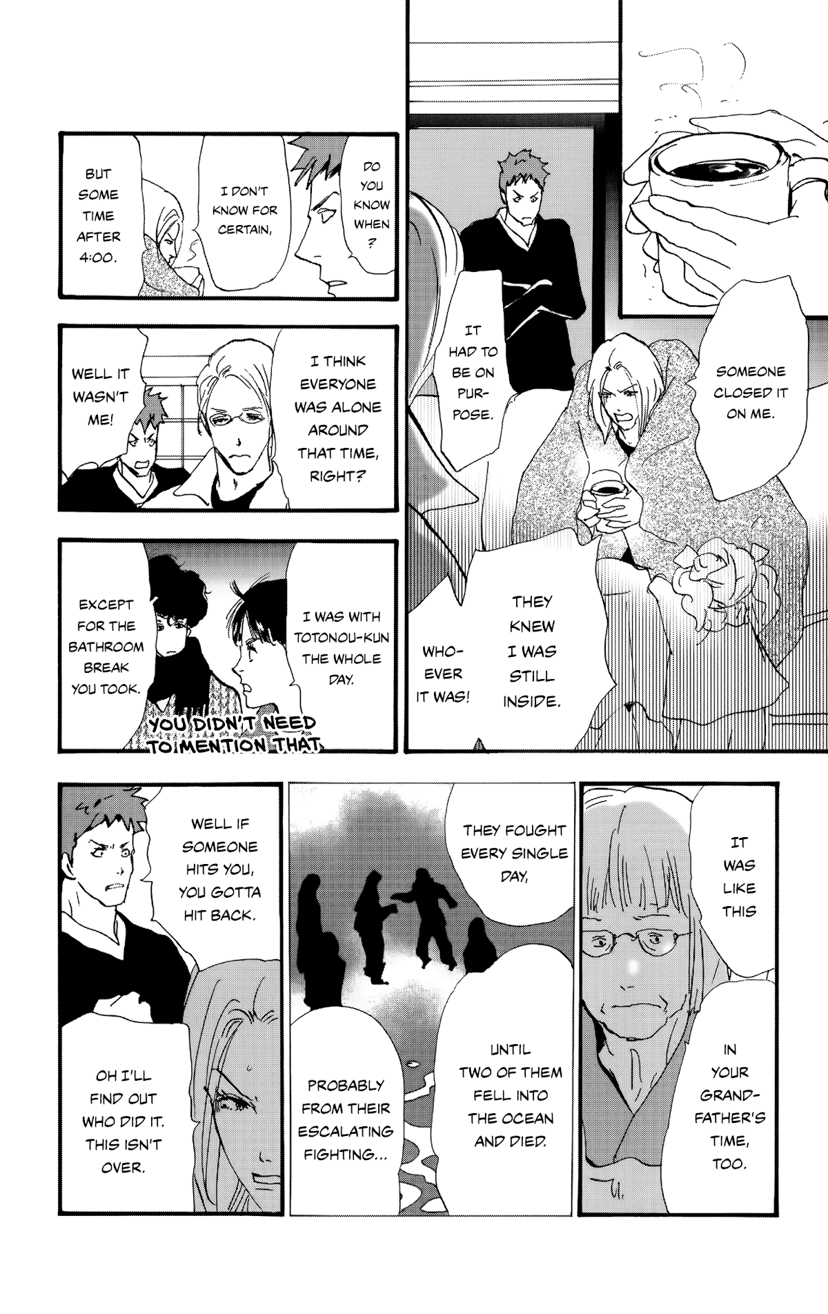 Do Not Say Mystery Chapter 7 page 16 - Chapter 7: What Fell