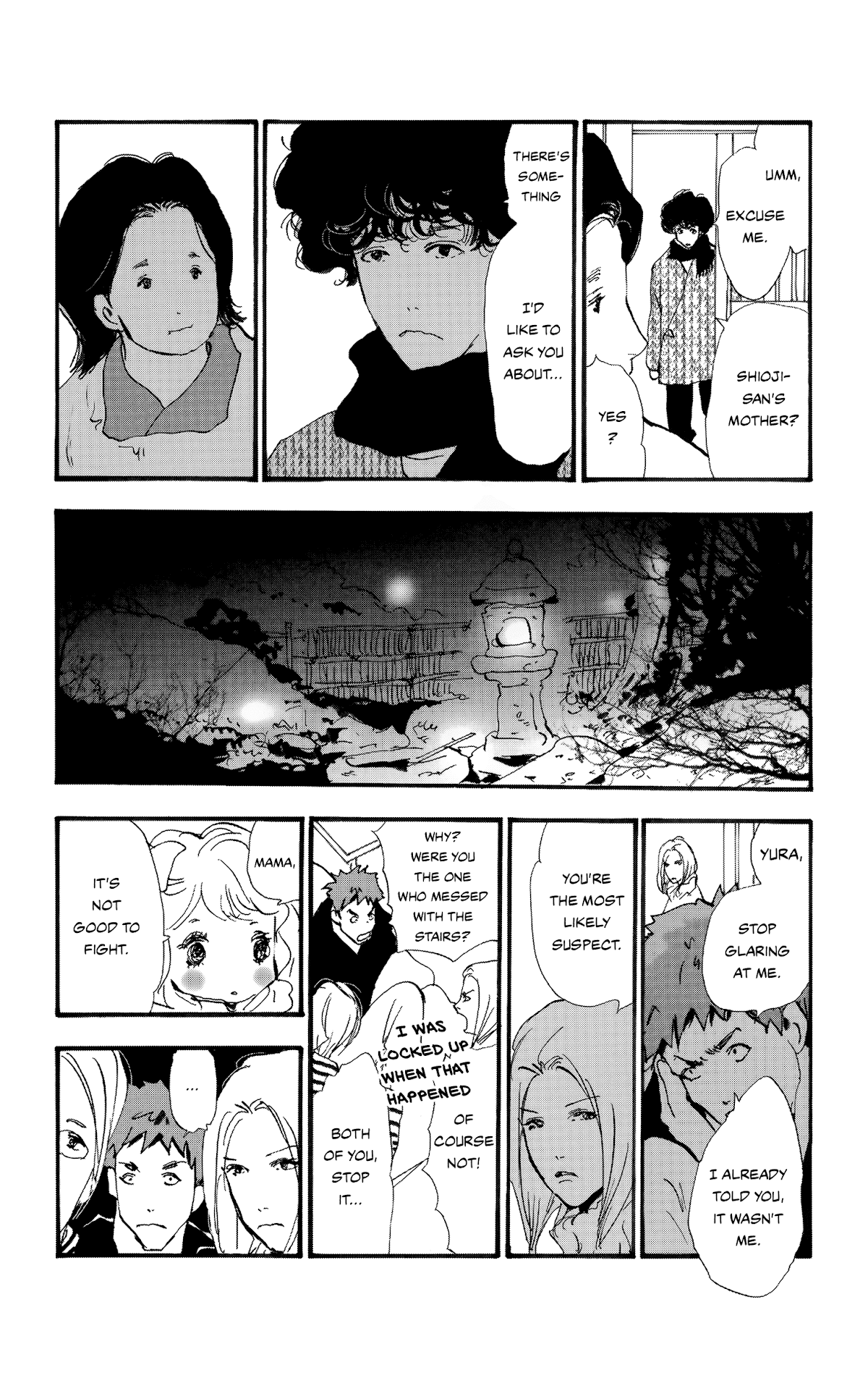 Do Not Say Mystery Chapter 7 page 22 - Chapter 7: What Fell