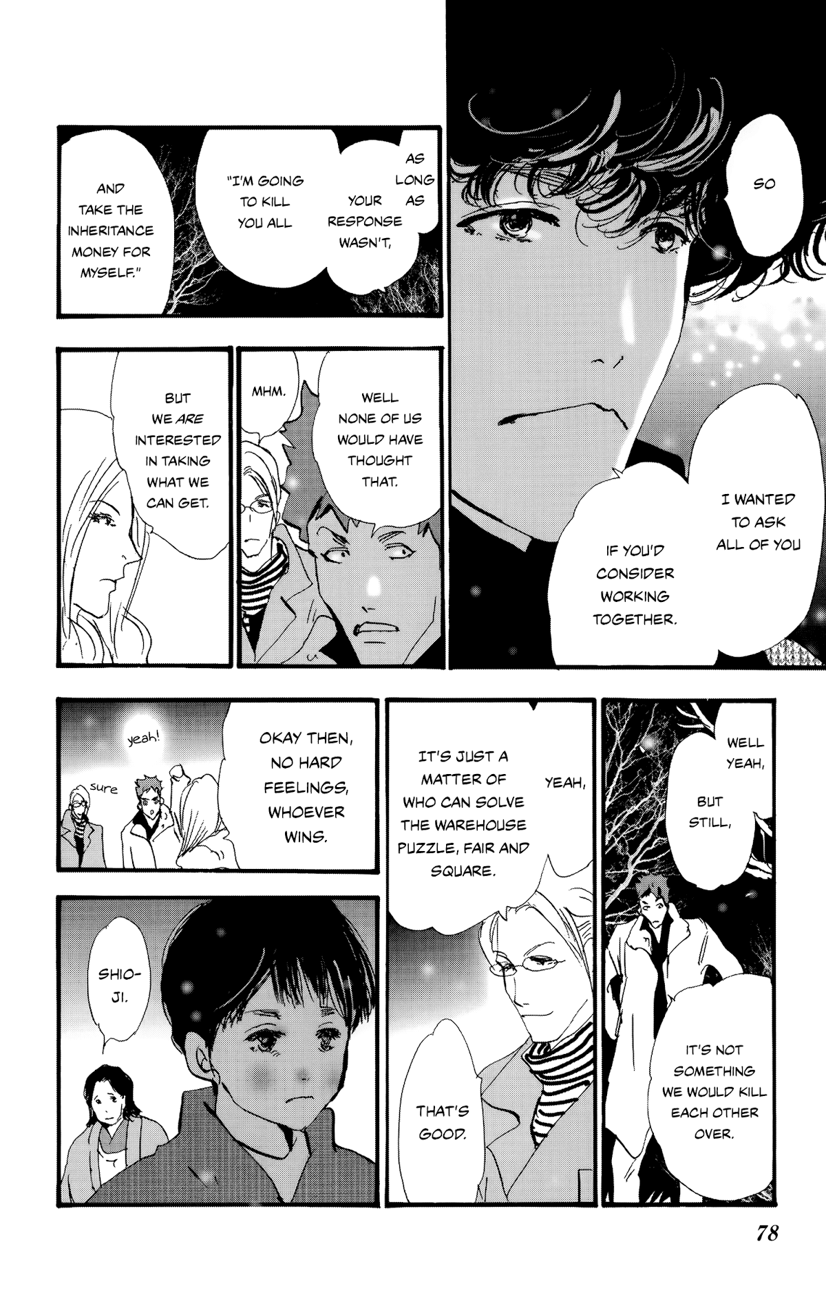 Do Not Say Mystery Chapter 7 page 34 - Chapter 7: What Fell