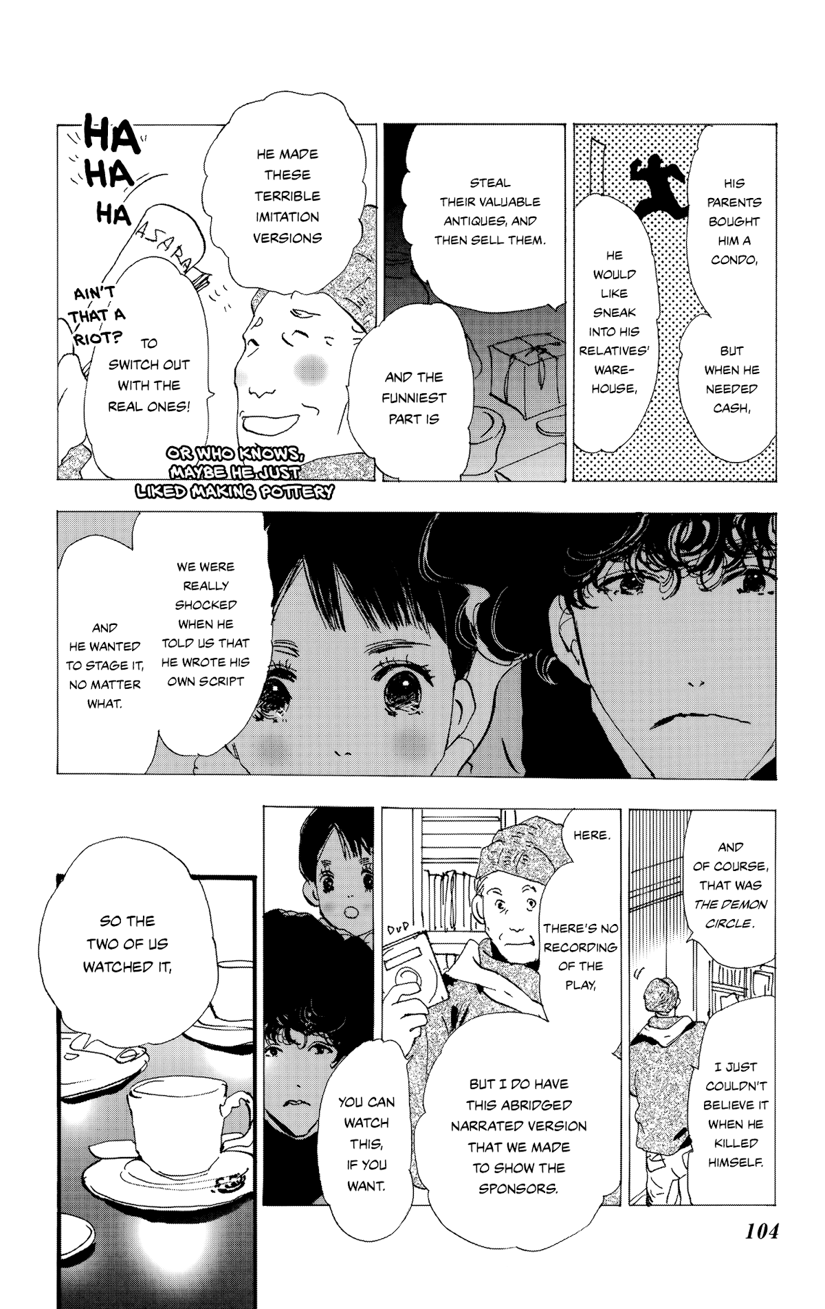 Do Not Say Mystery Chapter 8 page 16 - Chapter 8: The Demon Circle