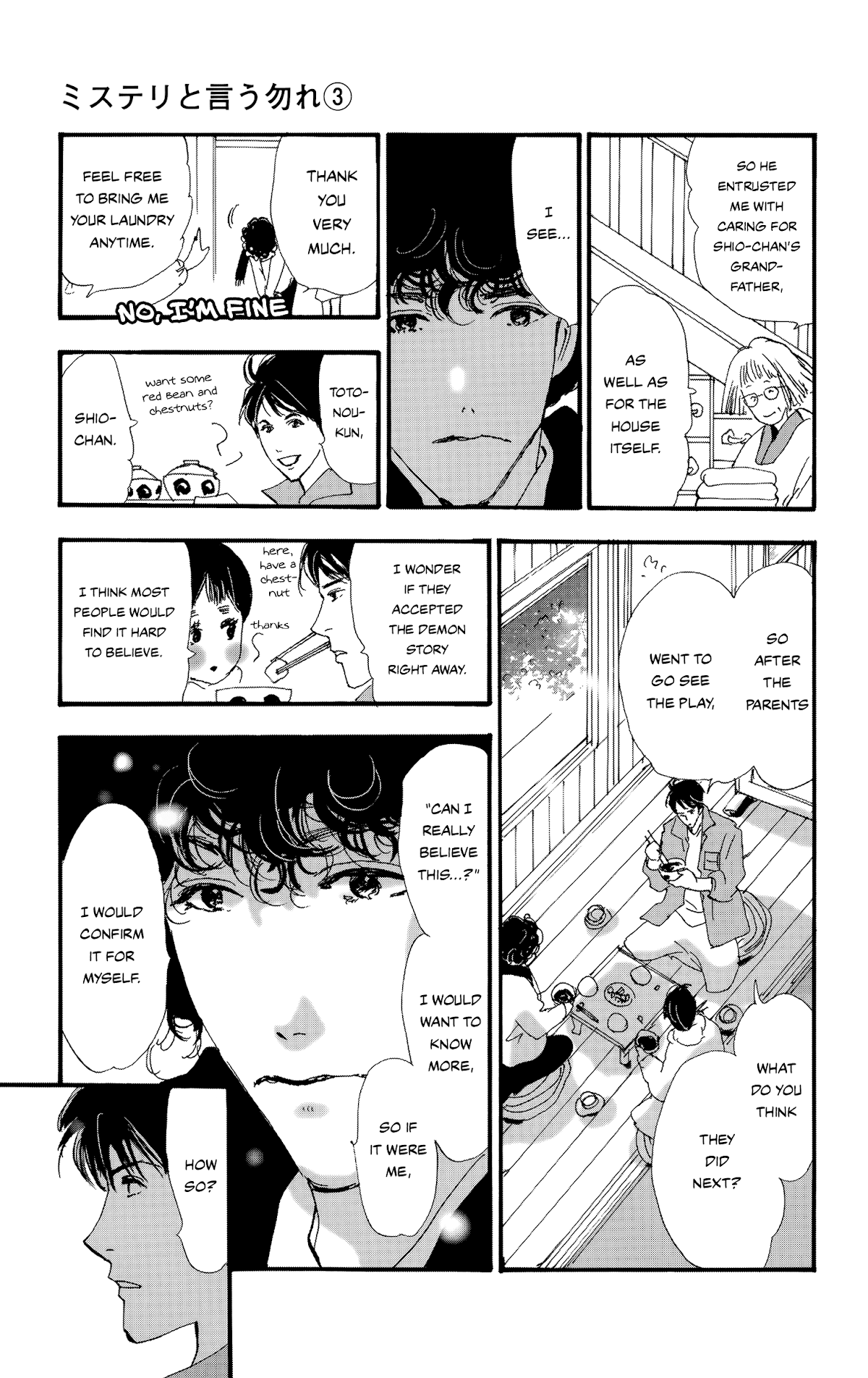 Do Not Say Mystery Chapter 8 page 33 - Chapter 8: The Demon Circle