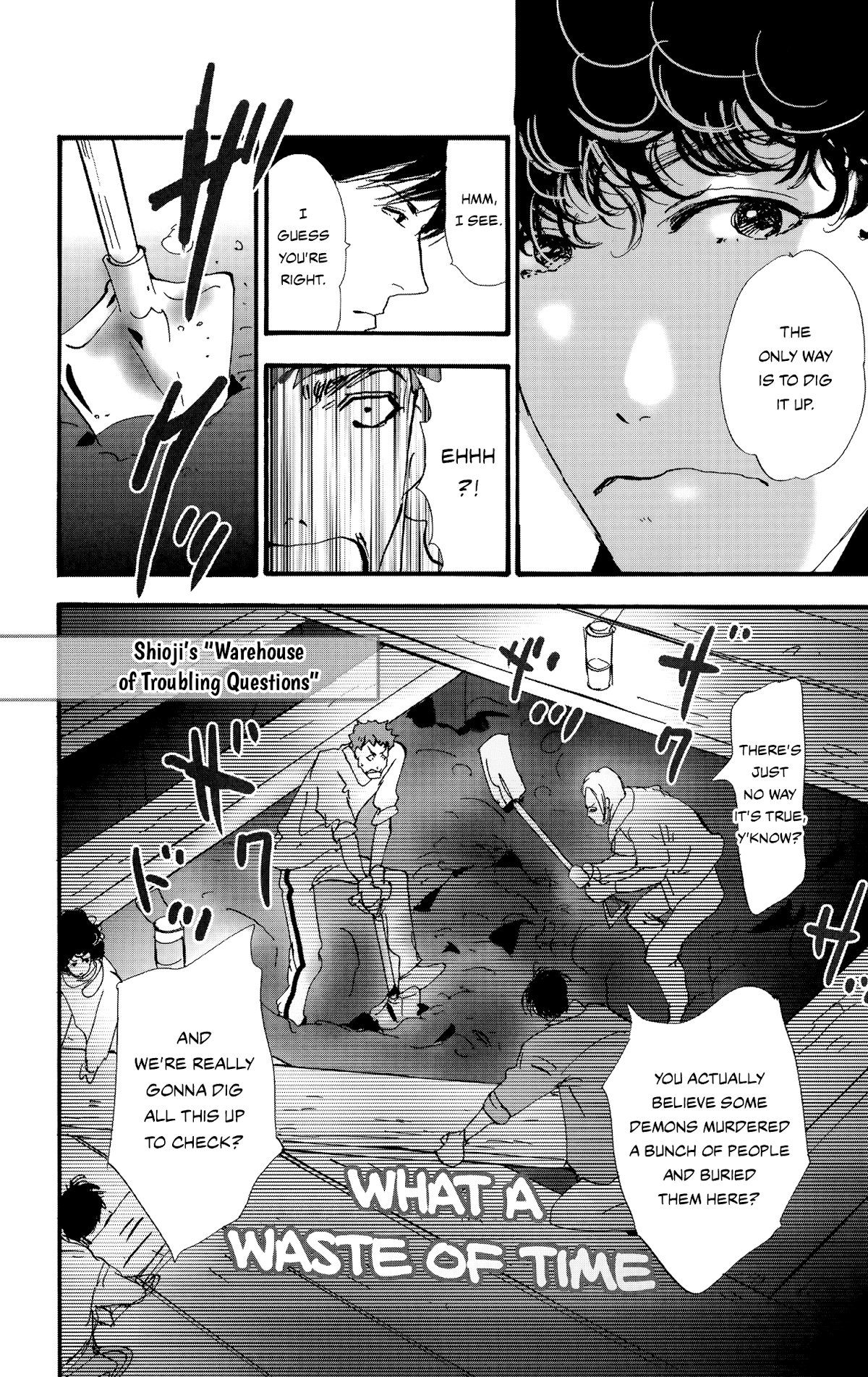 Do Not Say Mystery Chapter 8 page 34 - Chapter 8: The Demon Circle