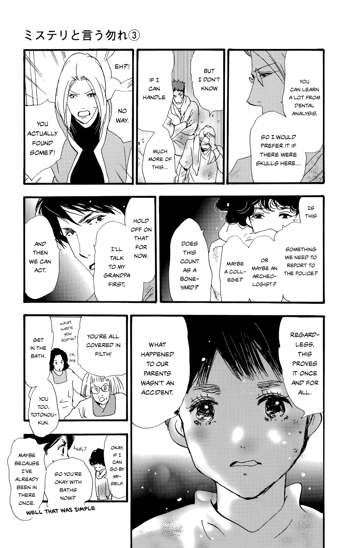 Do Not Say Mystery Chapter 8 page 39 - Chapter 8: The Demon Circle