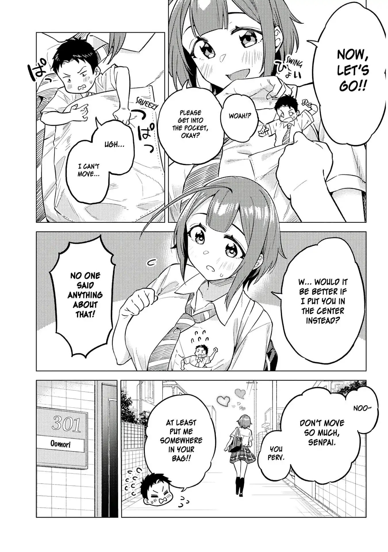 Do You like Big Juniors? Chapter 10 page 3 - Chapter 10: Even if She Knows, The Girl (Kouhai) Won't Stop