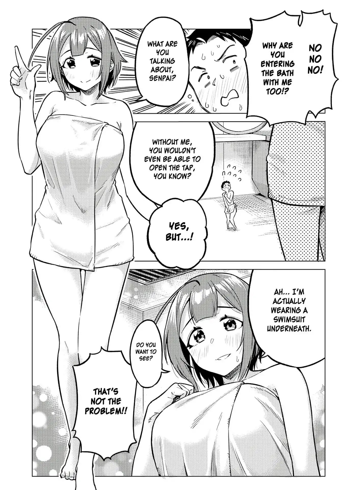 Do You like Big Juniors? Chapter 10 page 5 - Chapter 10: Even if She Knows, The Girl (Kouhai) Won't Stop