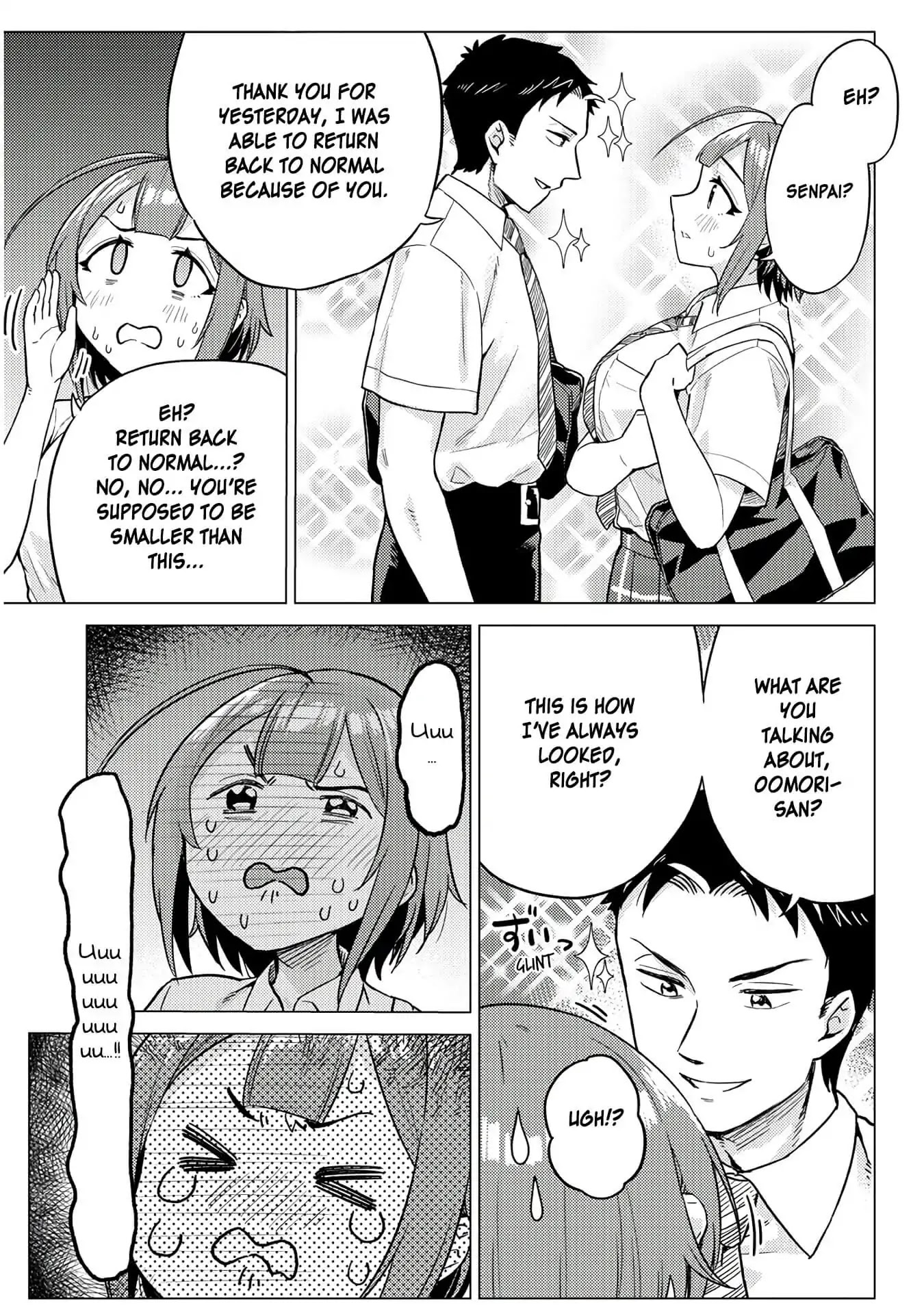 Do You like Big Juniors? Chapter 10 page 9 - Chapter 10: Even if She Knows, The Girl (Kouhai) Won't Stop