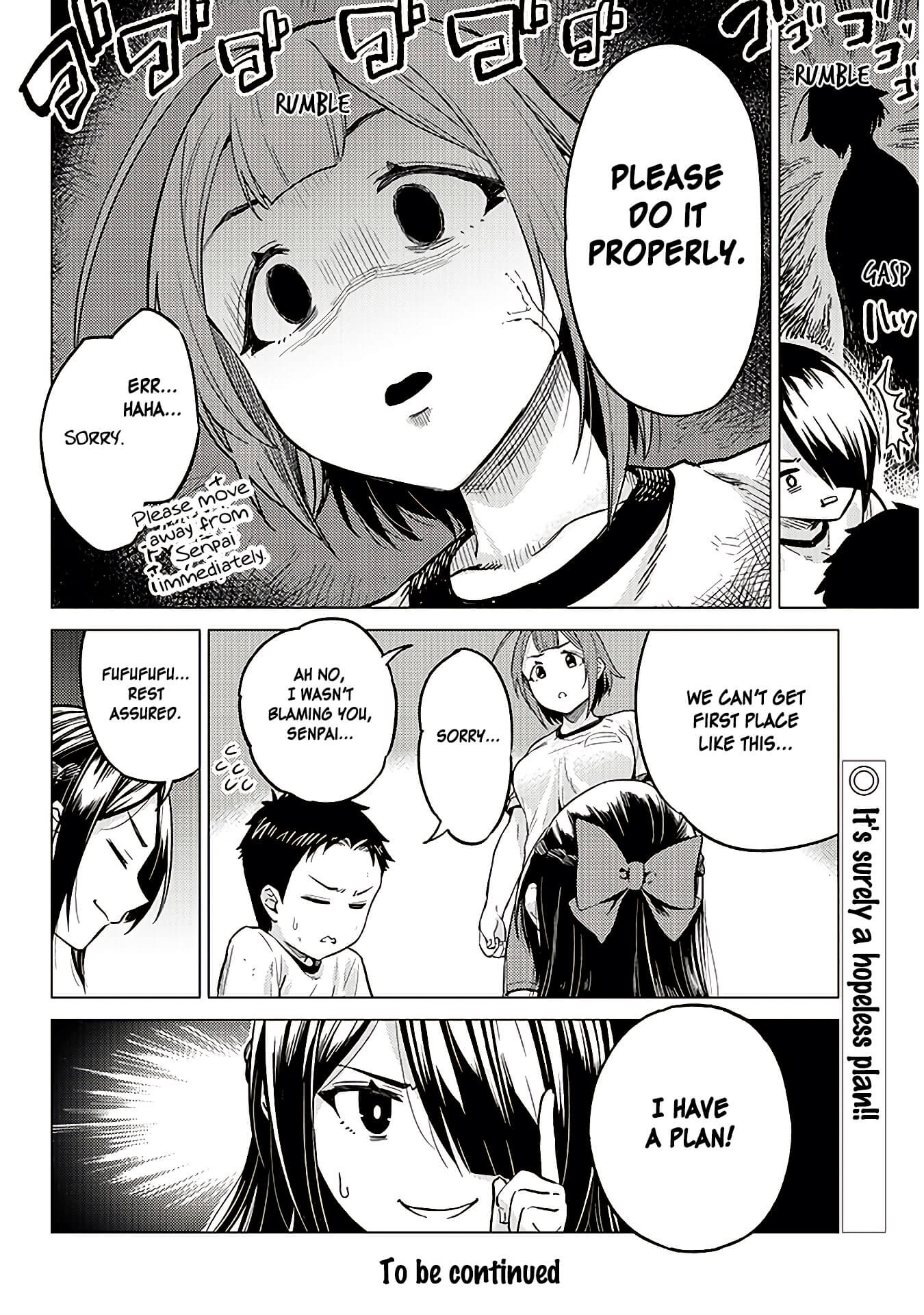Do You like Big Juniors? Chapter 11 page 10 - Chapter 11: Passing a Baton to the Unstoppable Girl (Kouhai).