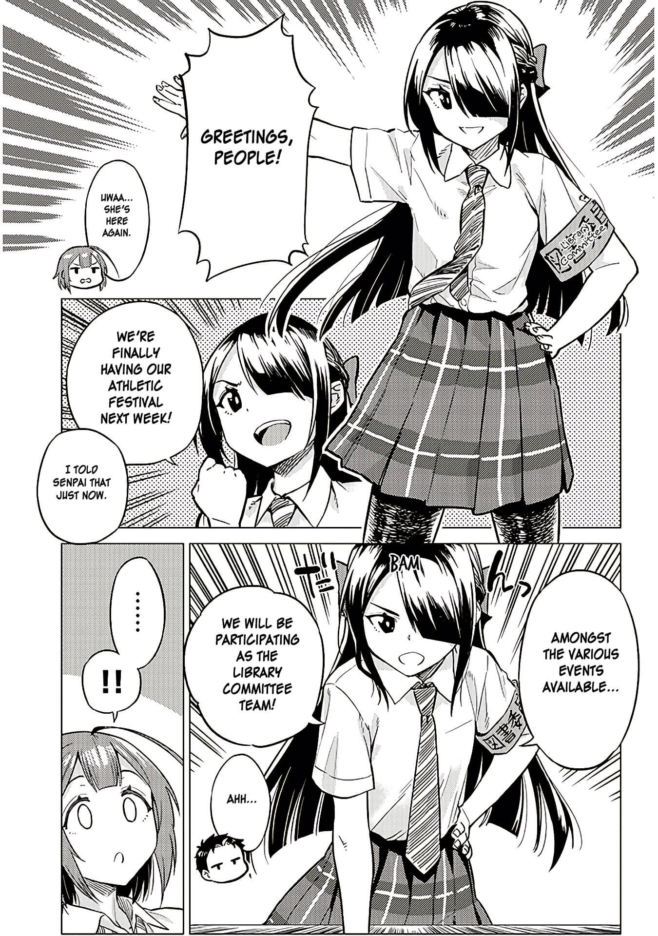 Do You like Big Juniors? Chapter 11 page 3 - Chapter 11: Passing a Baton to the Unstoppable Girl (Kouhai).