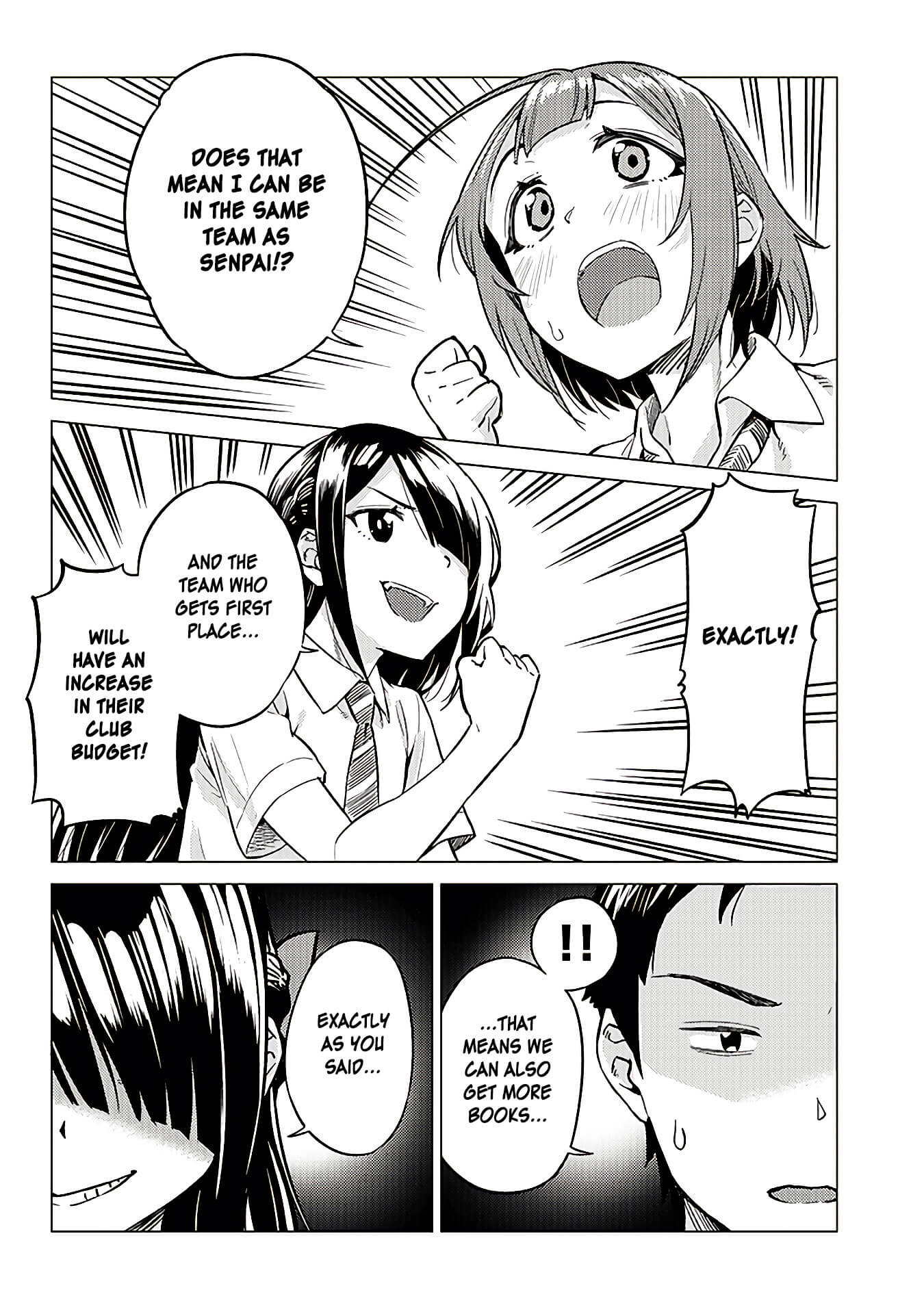 Do You like Big Juniors? Chapter 11 page 4 - Chapter 11: Passing a Baton to the Unstoppable Girl (Kouhai).