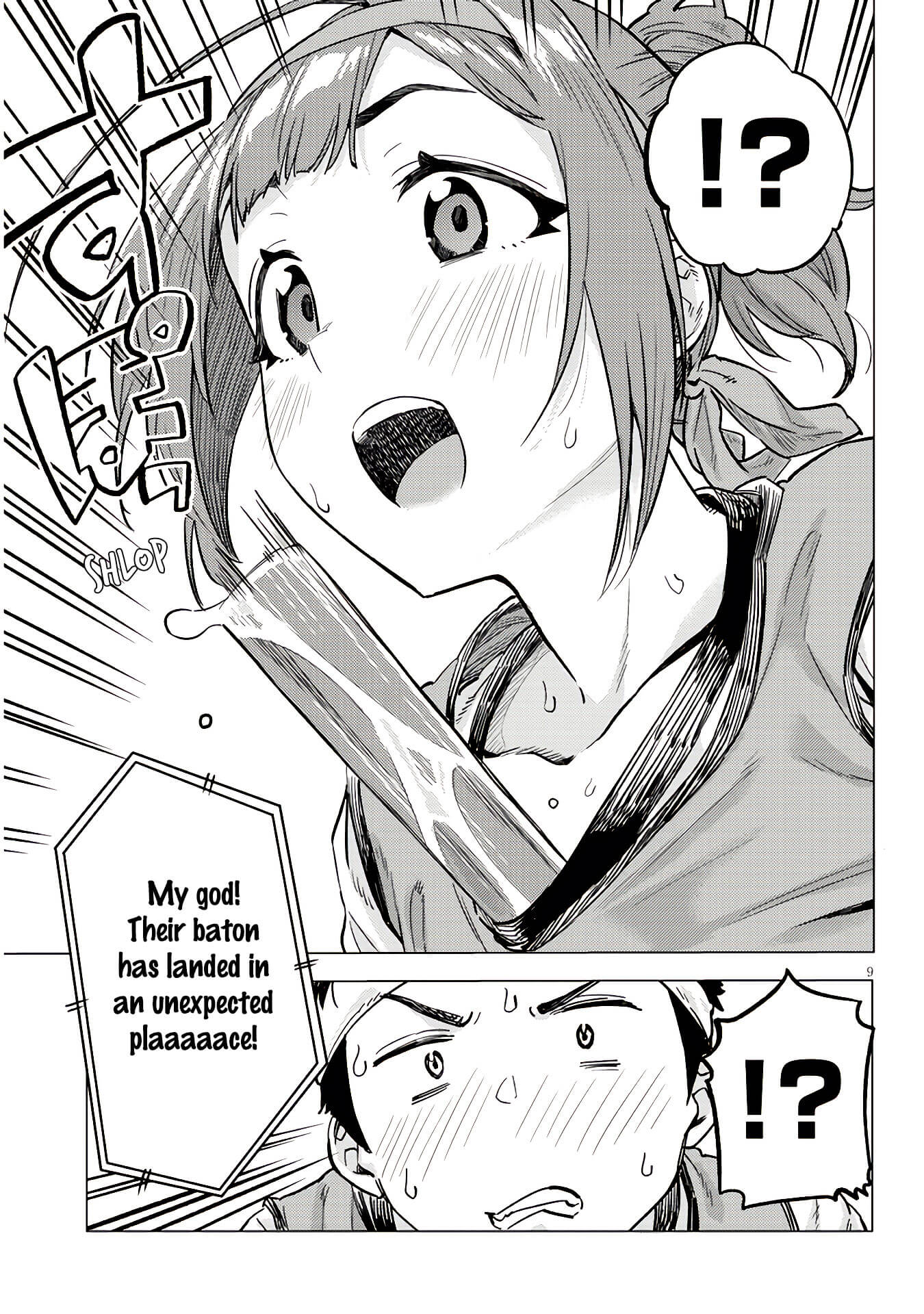 Do You like Big Juniors? Chapter 12 page 9 - Chapter 12: Connecting to the Girl (Kouhai), Dripping with Sweat