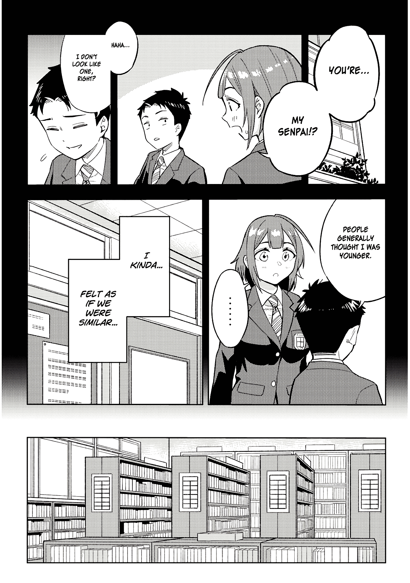 Do You like Big Juniors? Chapter 16 page 2 - Chapter 16: A Change of Heart, and the Girl (Kouhai) Dances