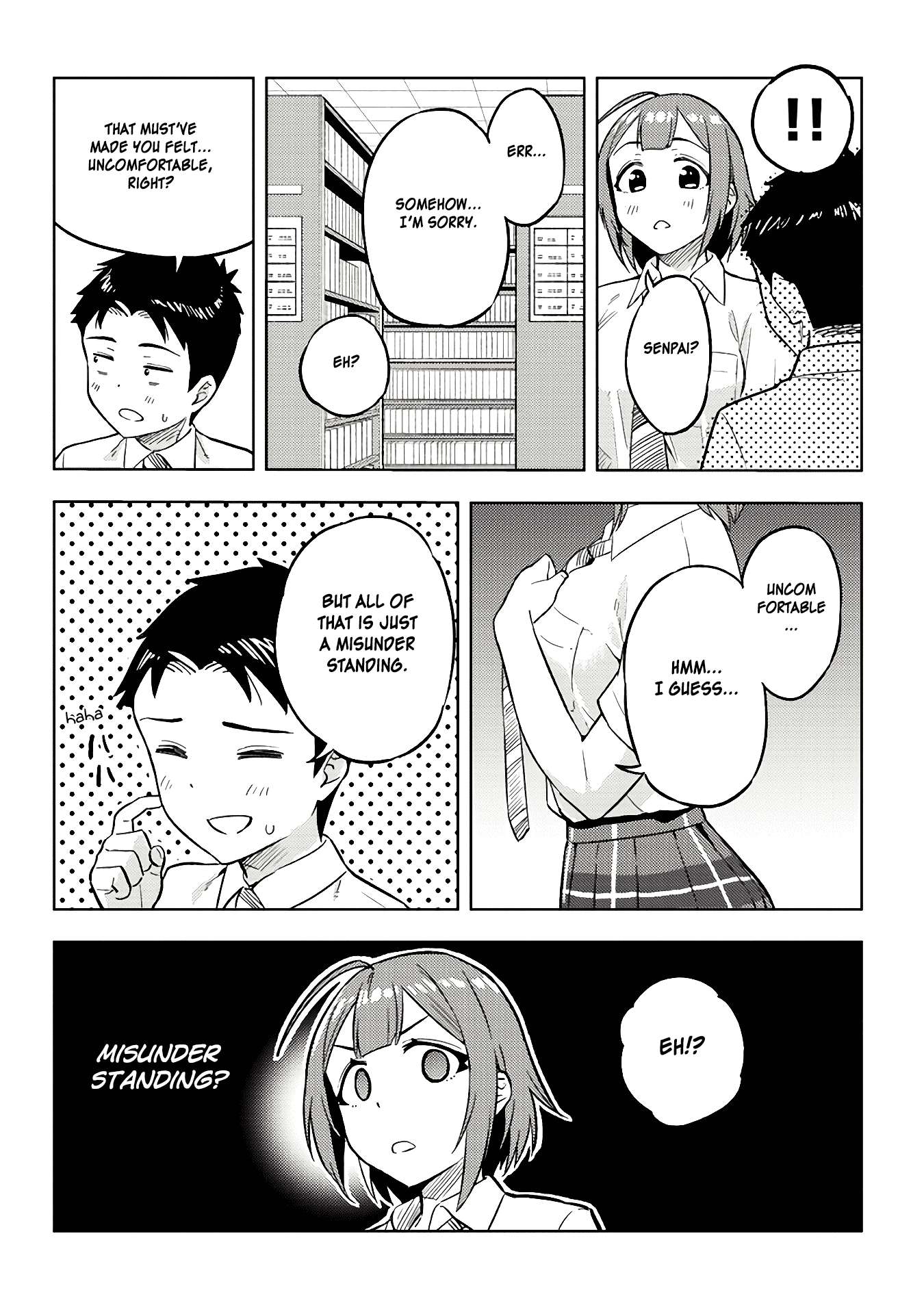 Do You like Big Juniors? Chapter 16 page 5 - Chapter 16: A Change of Heart, and the Girl (Kouhai) Dances