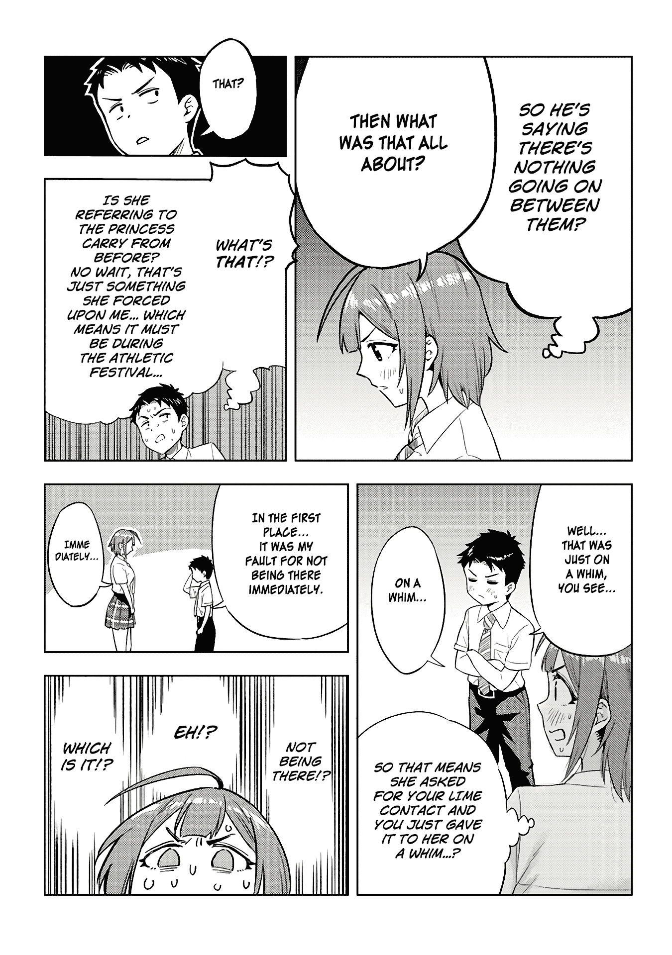 Do You like Big Juniors? Chapter 16 page 6 - Chapter 16: A Change of Heart, and the Girl (Kouhai) Dances