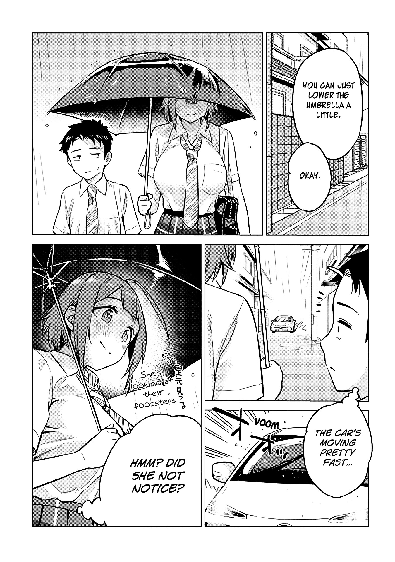Do You like Big Juniors? Chapter 19 page 9 - Chapter 19: That Girl (Kouhai) Still Does Not Know, And A Wet Uniform