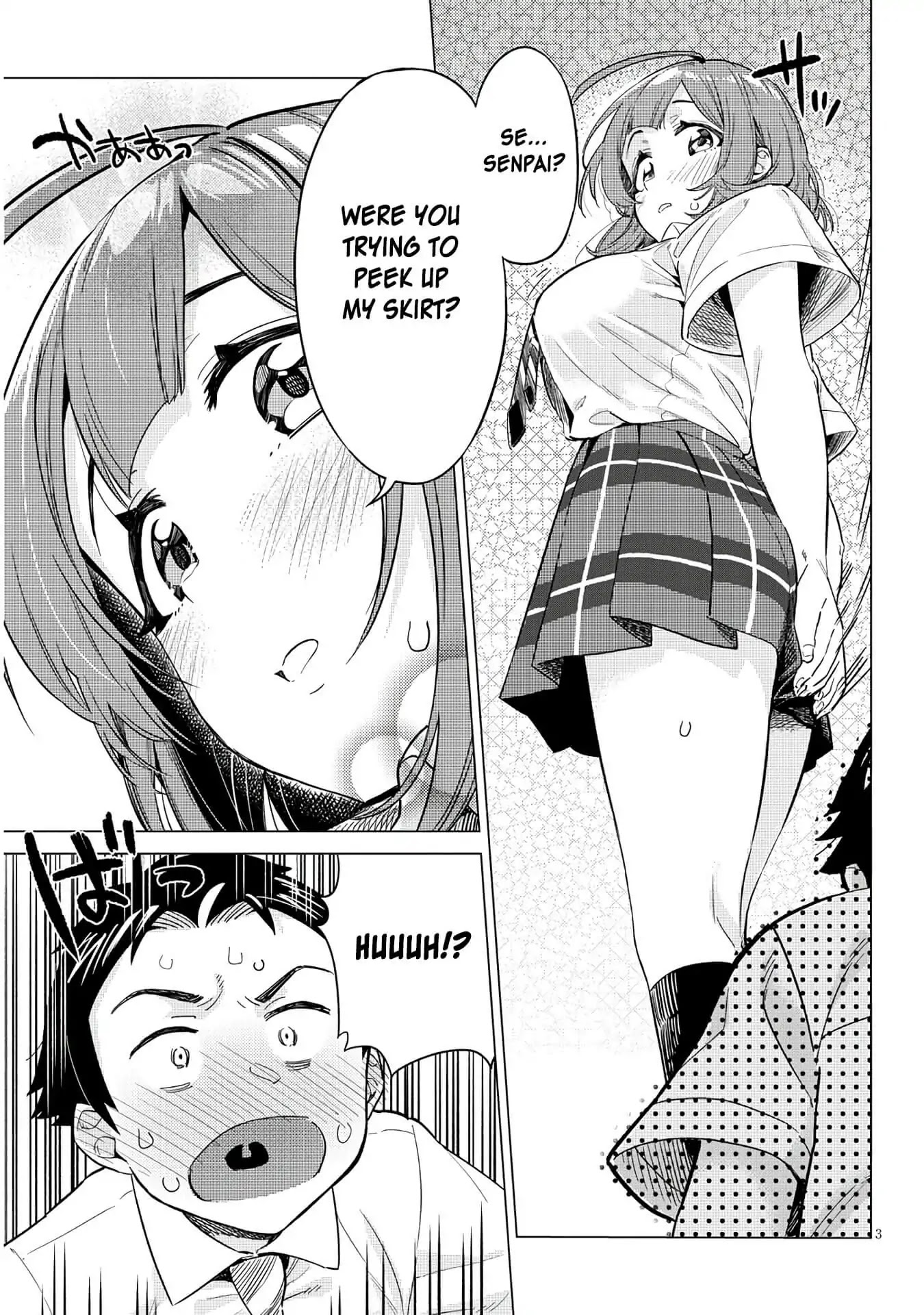 Do You like Big Juniors? Chapter 2 page 3 - Chapter 2: The Excessive Girl (Kouhai) is Liable to Misunderstandings.