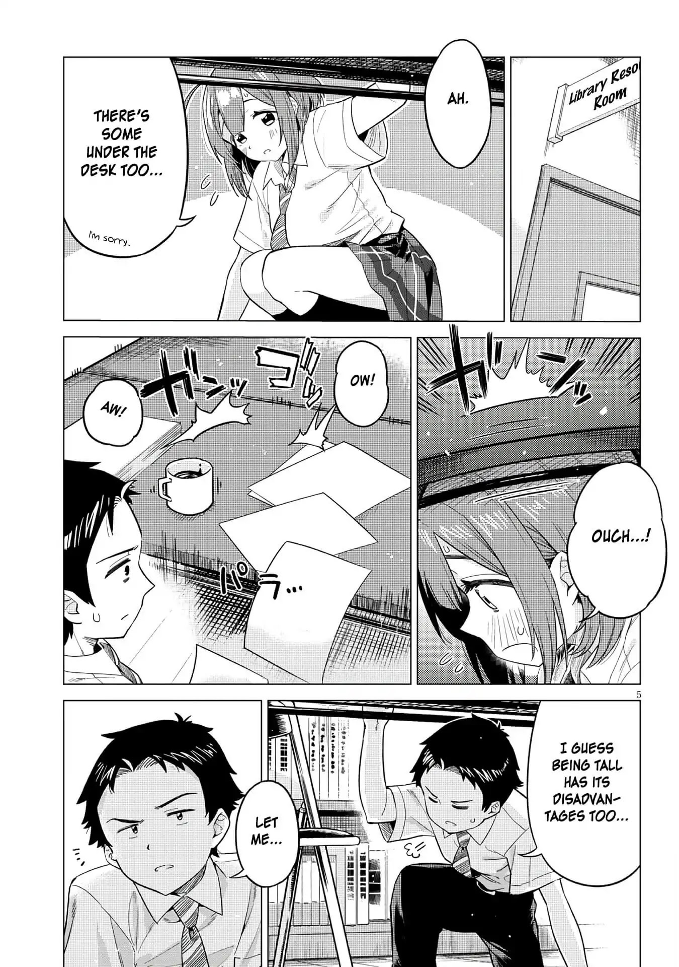 Do You like Big Juniors? Chapter 2 page 5 - Chapter 2: The Excessive Girl (Kouhai) is Liable to Misunderstandings.
