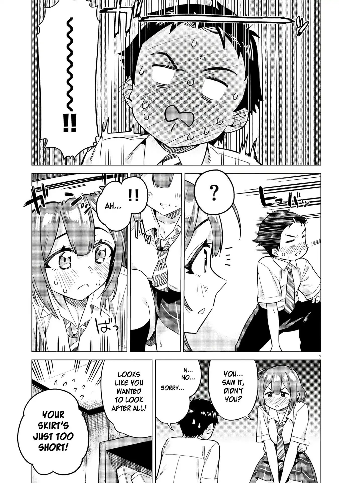 Do You like Big Juniors? Chapter 2 page 7 - Chapter 2: The Excessive Girl (Kouhai) is Liable to Misunderstandings.